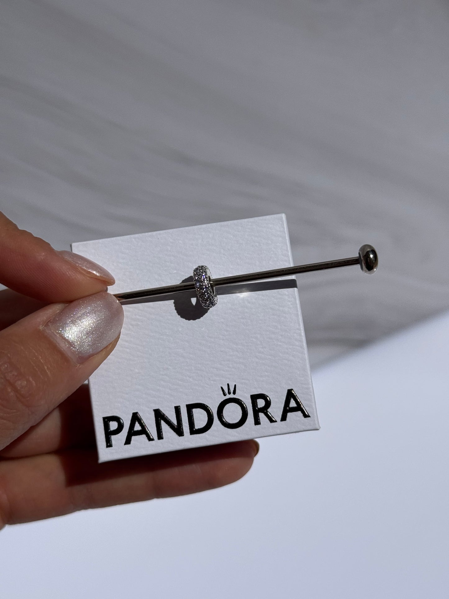 Charm Separador Brillante Transparente PANDORA