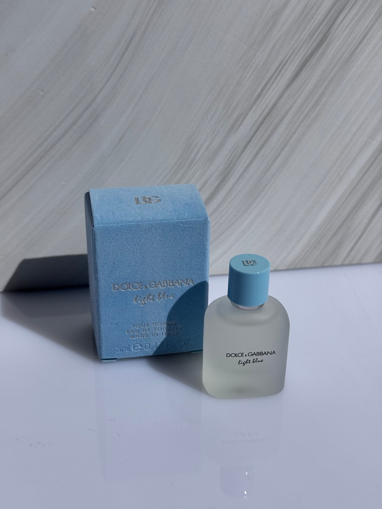 Mini Perfume Dolce & Gabana Light Blue 5ml para Hombre