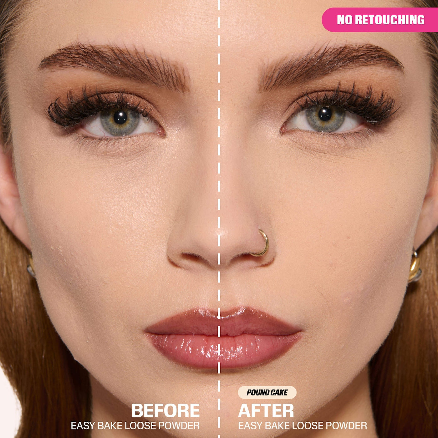 HUDA BEAUTY -Easy Bake Blurring Loose Baking & Setting Powder POUND CAKE