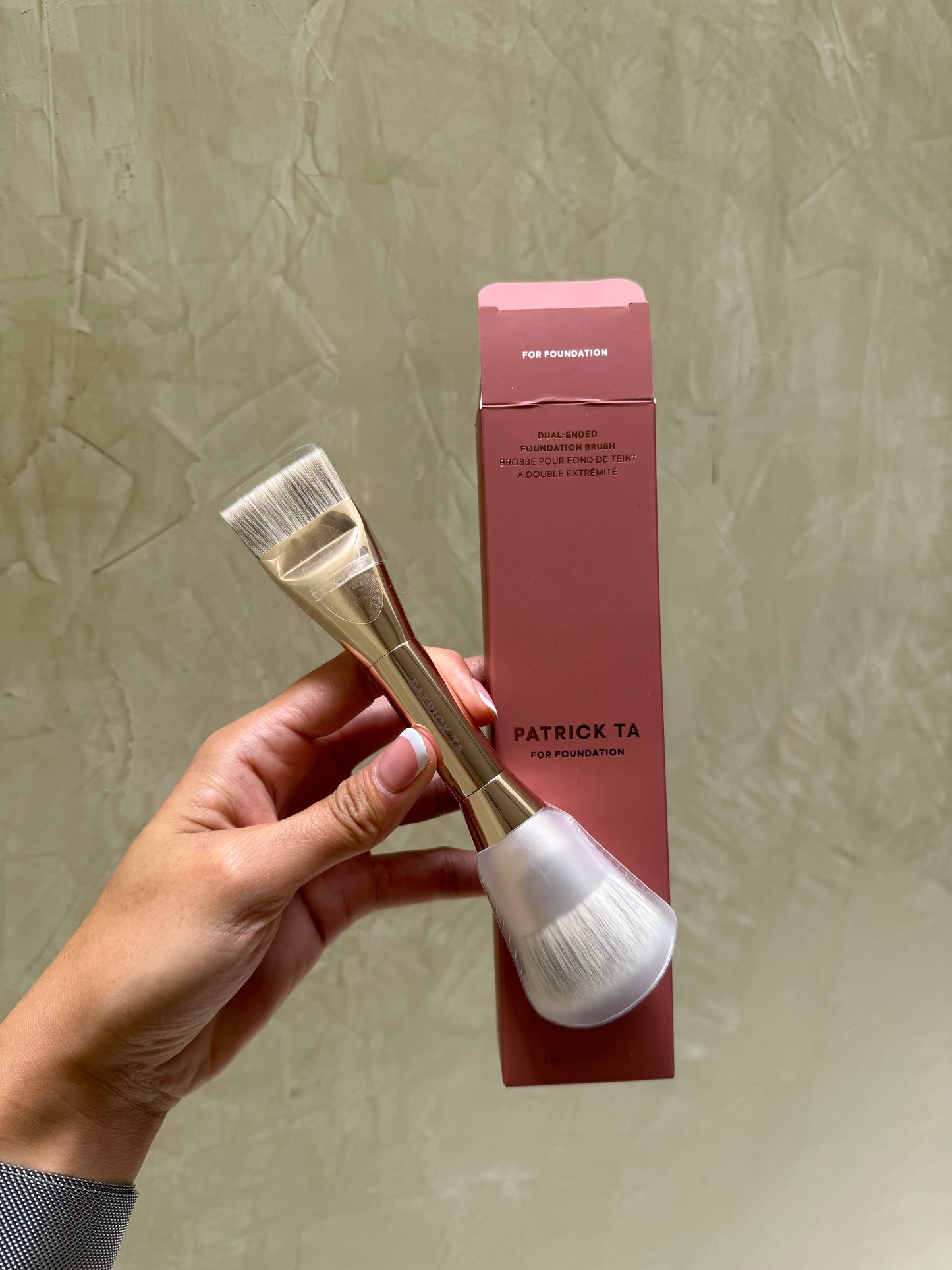PATRICK TA Dual Ended Foundation Brush