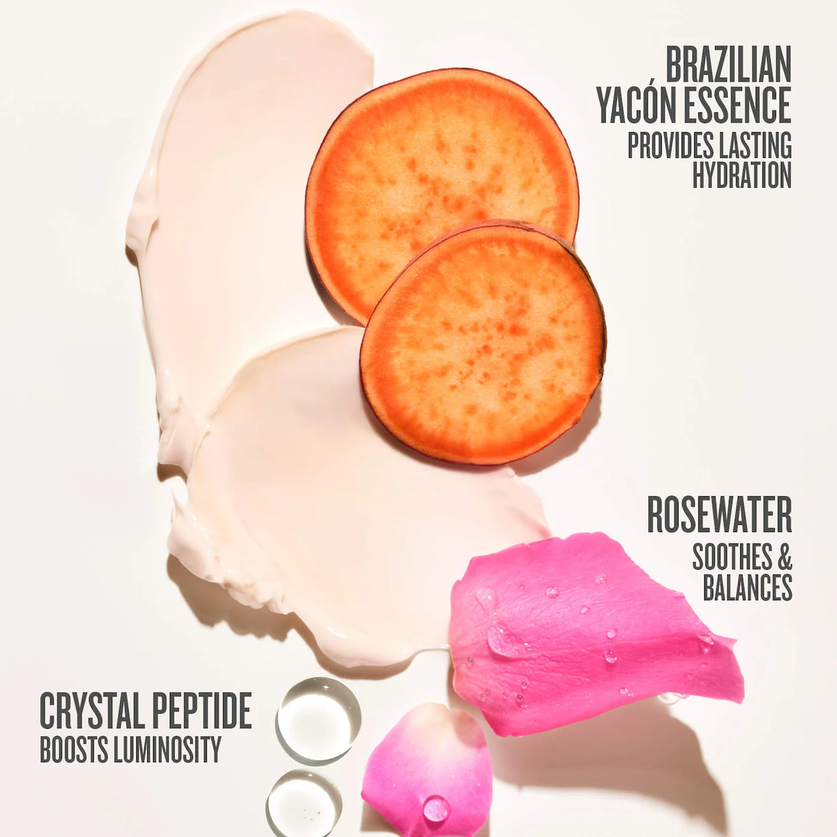 Sol de Janeiro - Mini Rosa Charmosa™ Dewy Body Cream with Rosewater + Crystal Peptides 75ml
