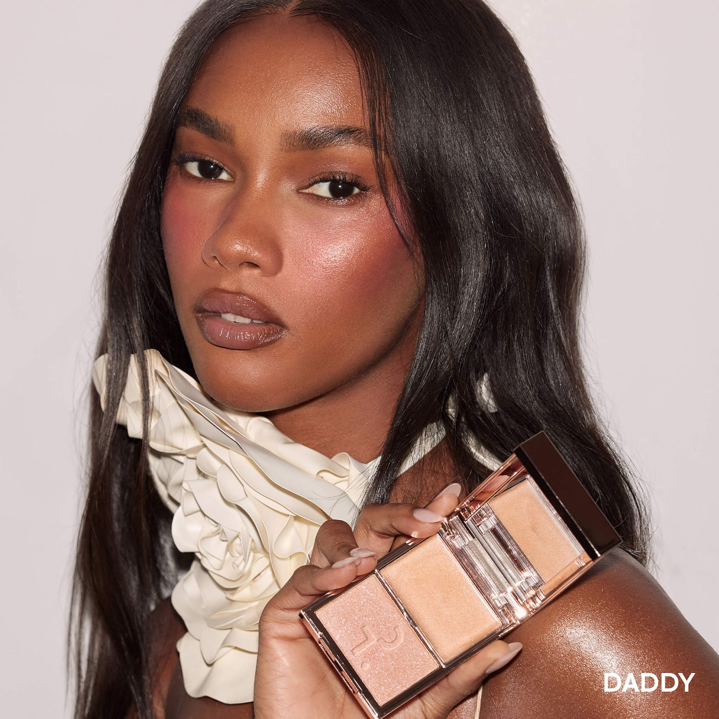 PATRICK TA Major Glow Crème & Powder Light Reflecting Translucent Highlighter Duo DADDY