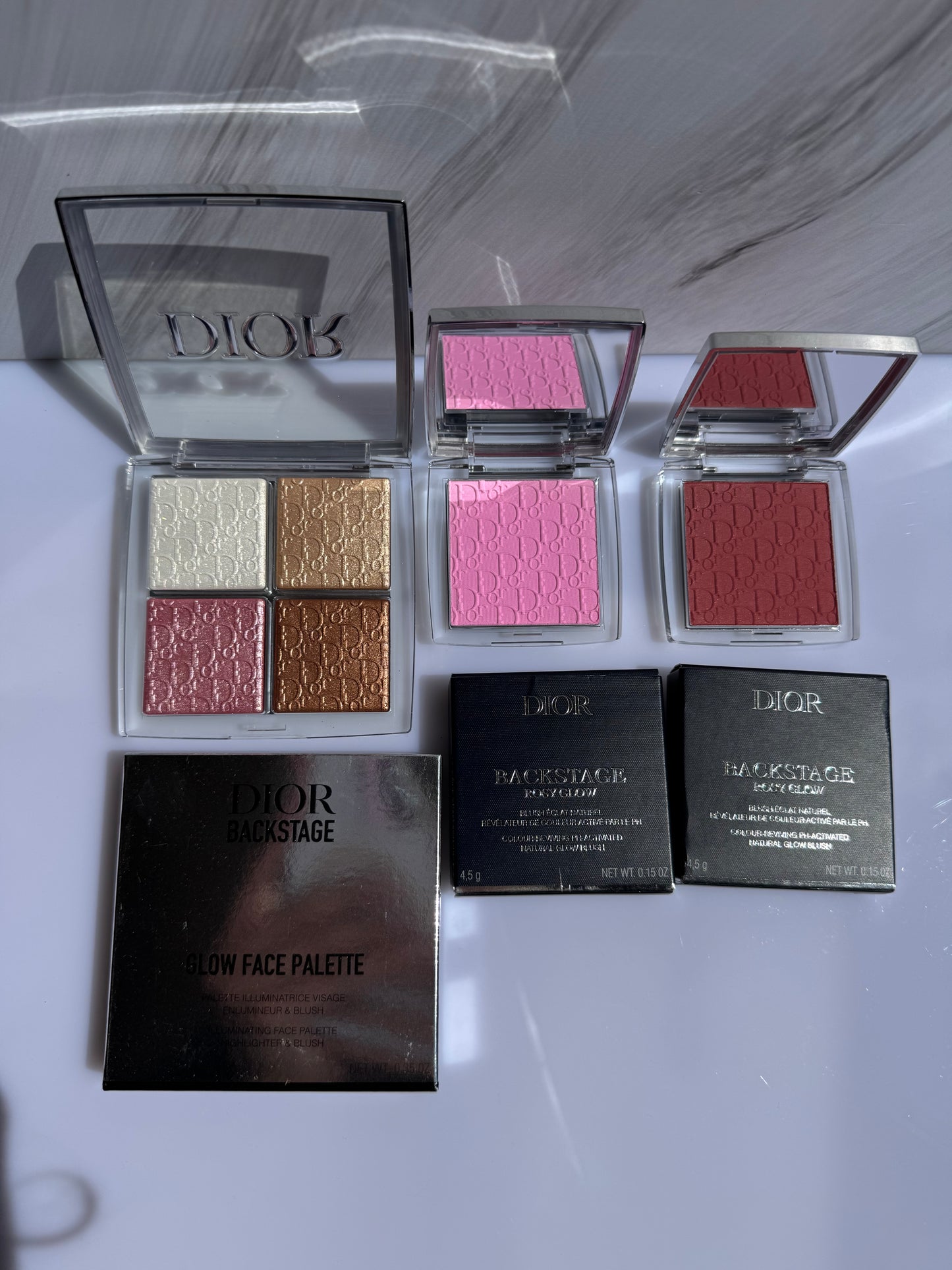 DIOR Rosy Glow Powder Blush 001 PINK