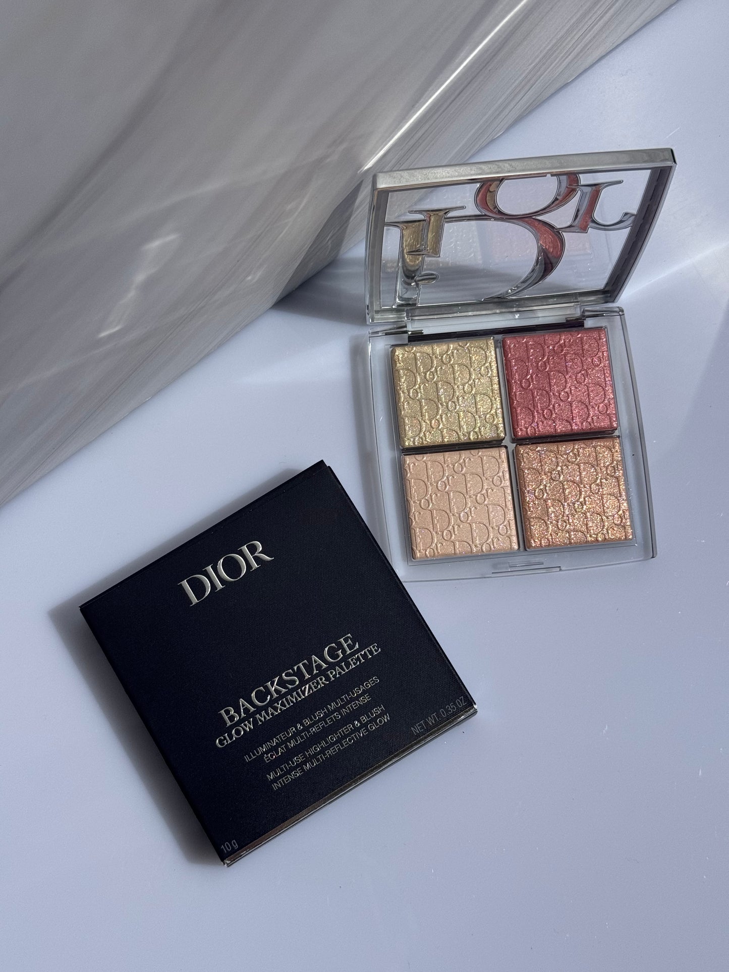 DIOR Backstage Glow Maximizer Face Palette - 004 Rose Gold Glow