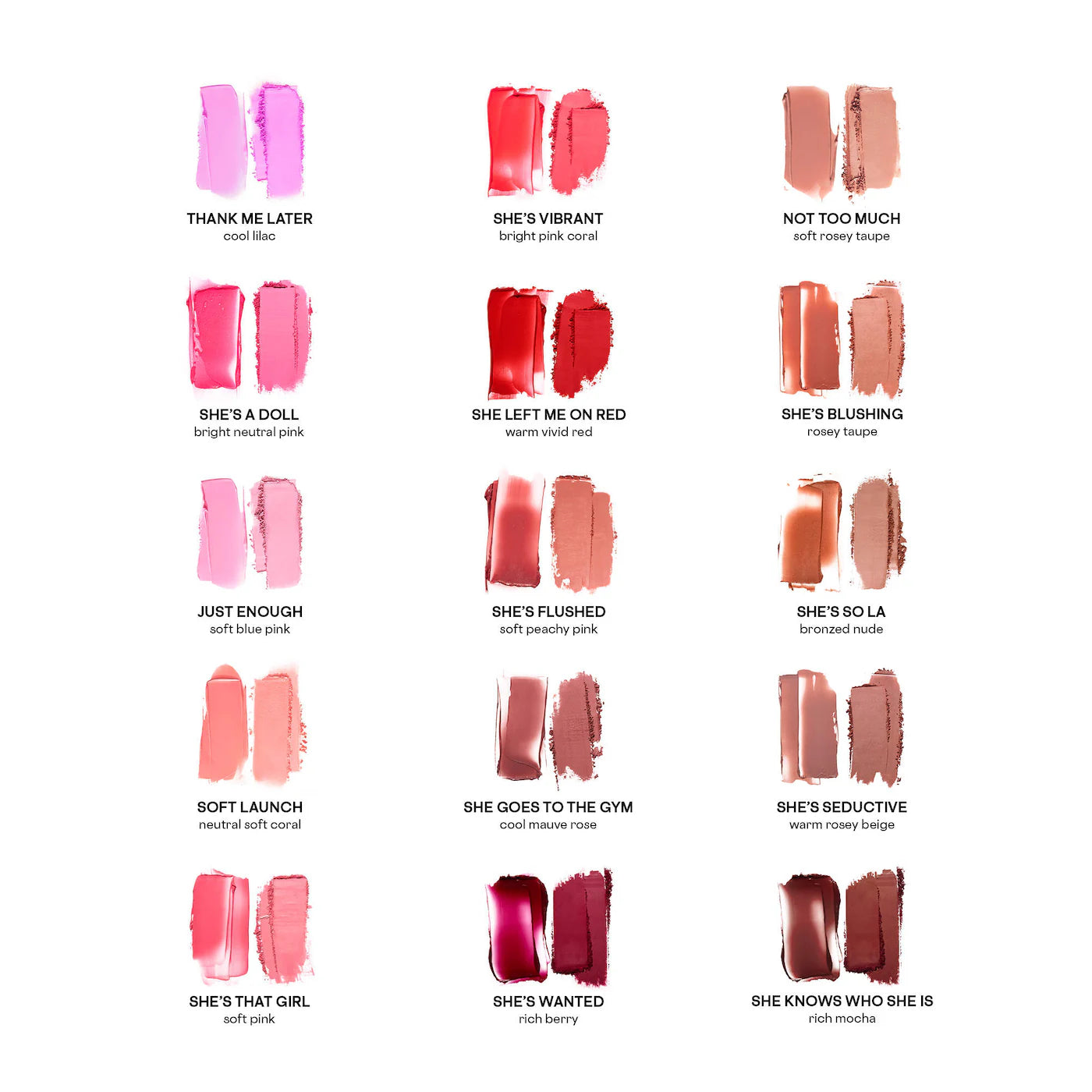 Double Take Crème & Powder Blush Patrick Ta THANK ME LATER