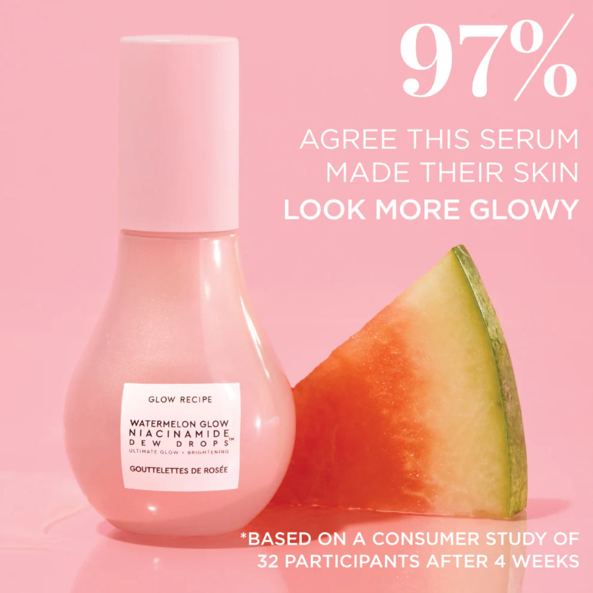 MINI Glow Recipe Watermelon Glow Niacinamide Dew Drops Serum 5ml