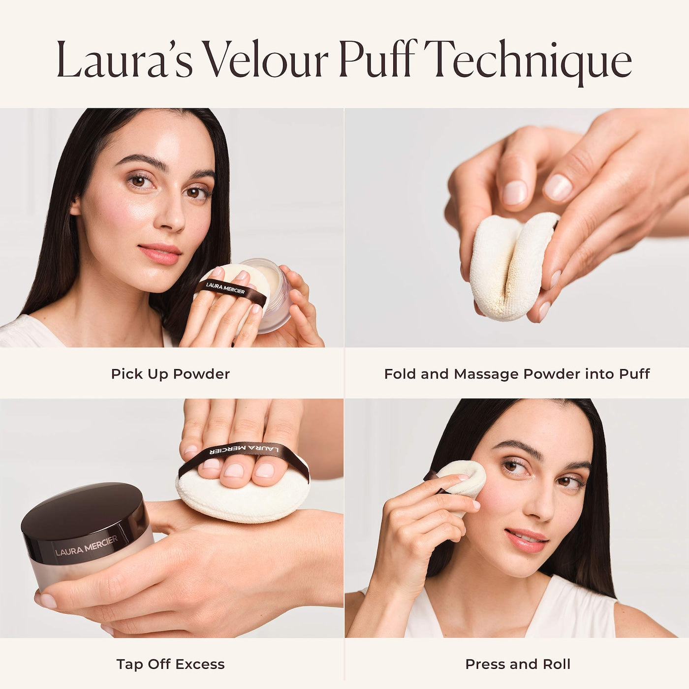 Laura Mercier Indulgent Icons Translucent Loose Powder & Velour Puff Duo Gift Set