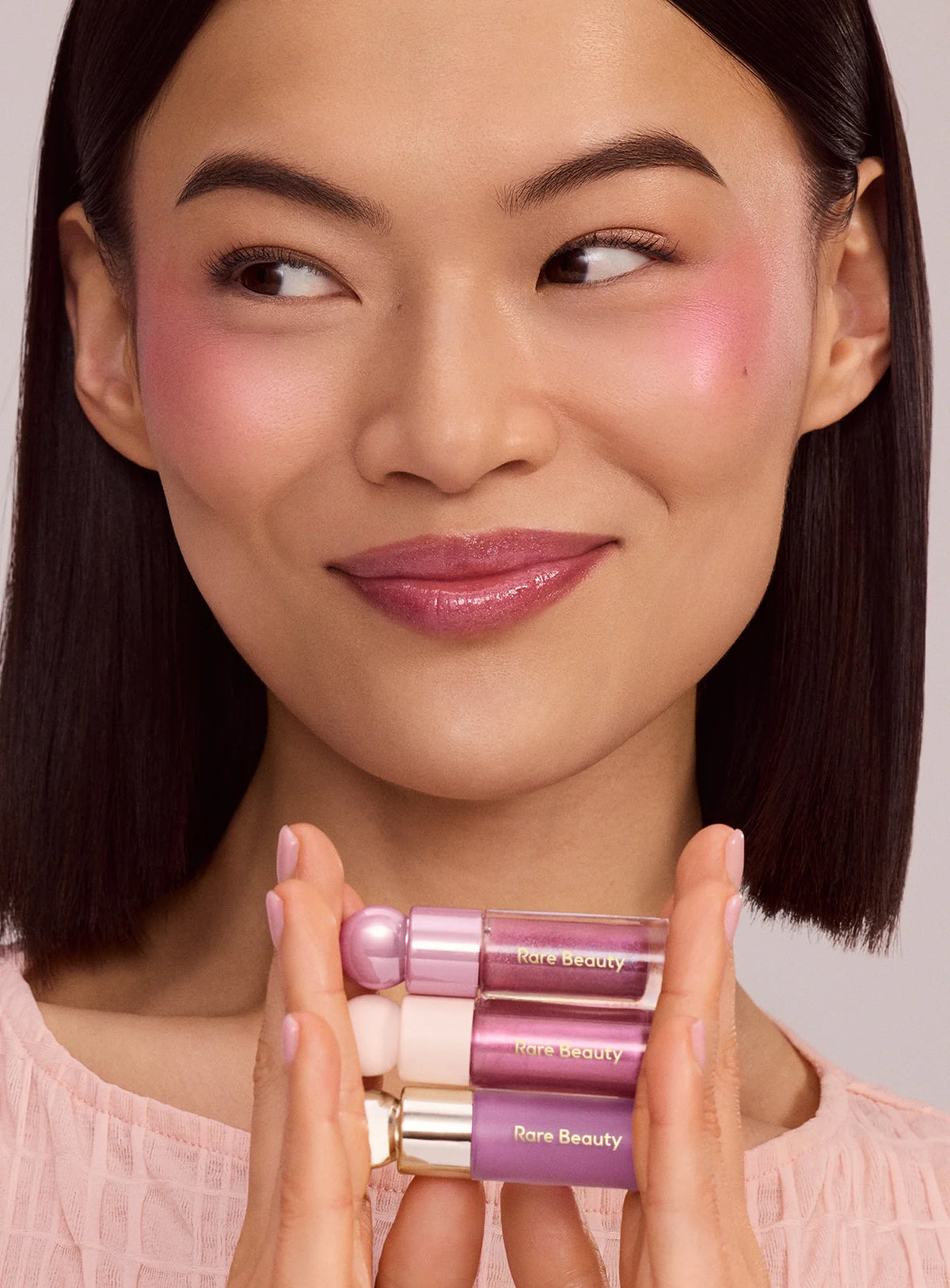 RARE BEAUTY-Violet Faves Mini Cheek & Lip Trio