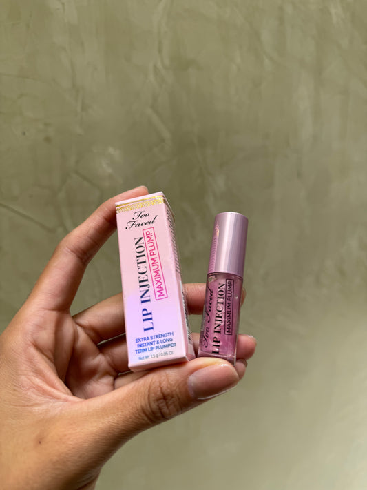 Mini Lip Injection Too Faced Maximum Plump