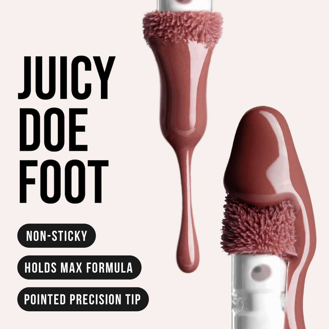 HUDA BEAUTY Faux Filler Shiny Non-Sticky Lip Gloss Tono- FOXY