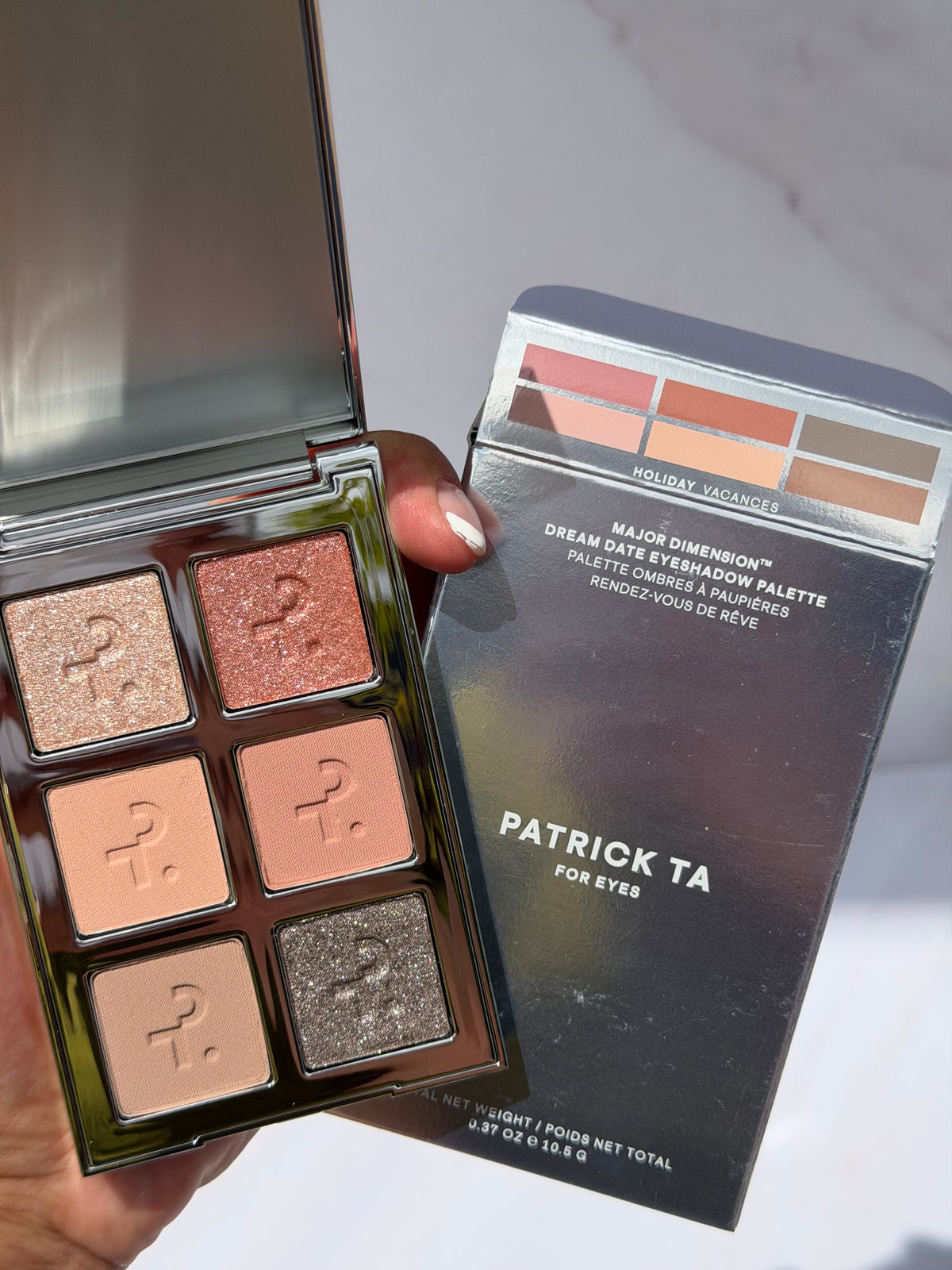 Major Dimension Dream Date Essential Artistry Edit Eyeshadow Palette PATRICK TA- Limited Edition