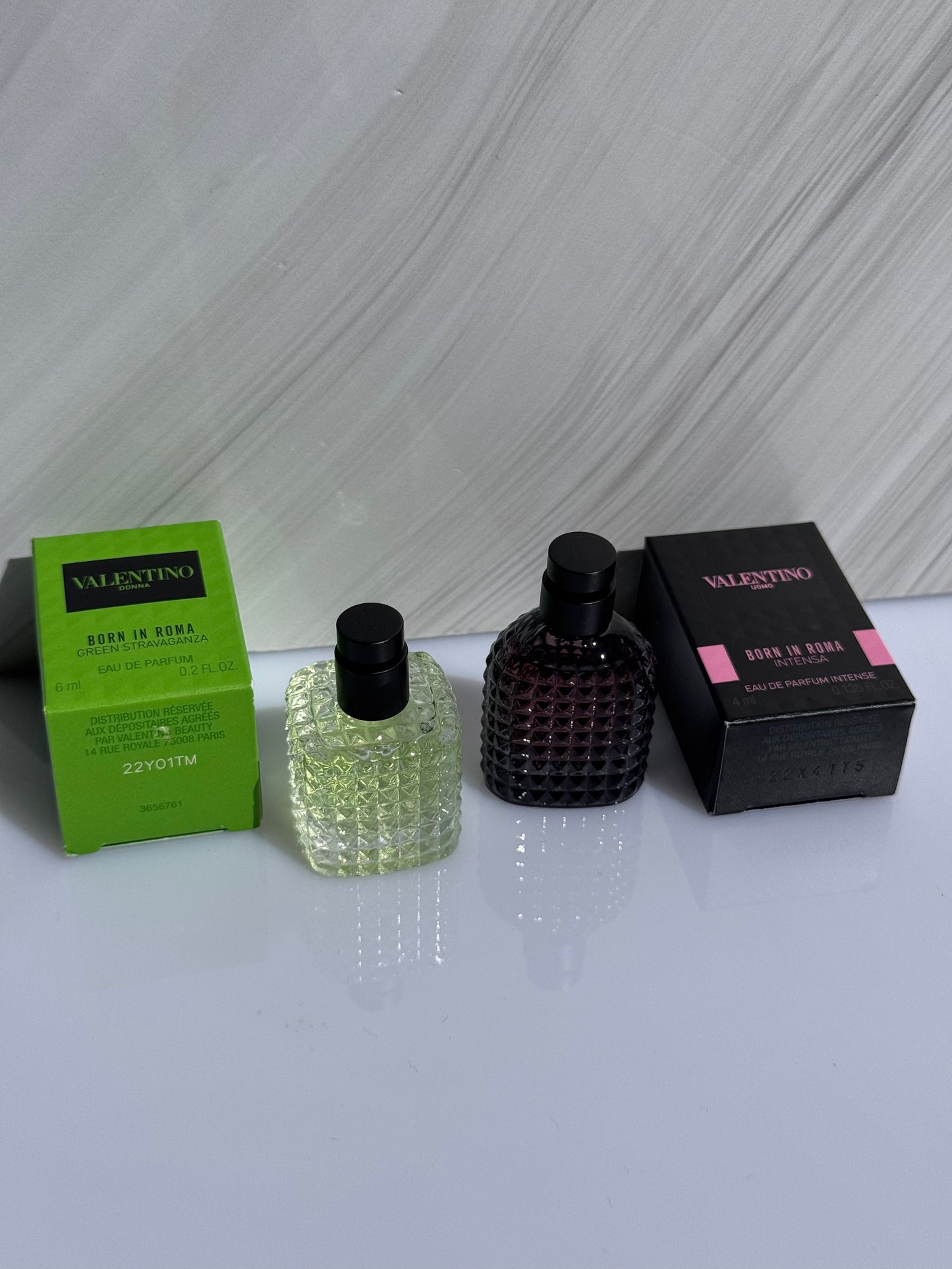 Mini Valentino Born In Roma Intensa 4ml para Hombre