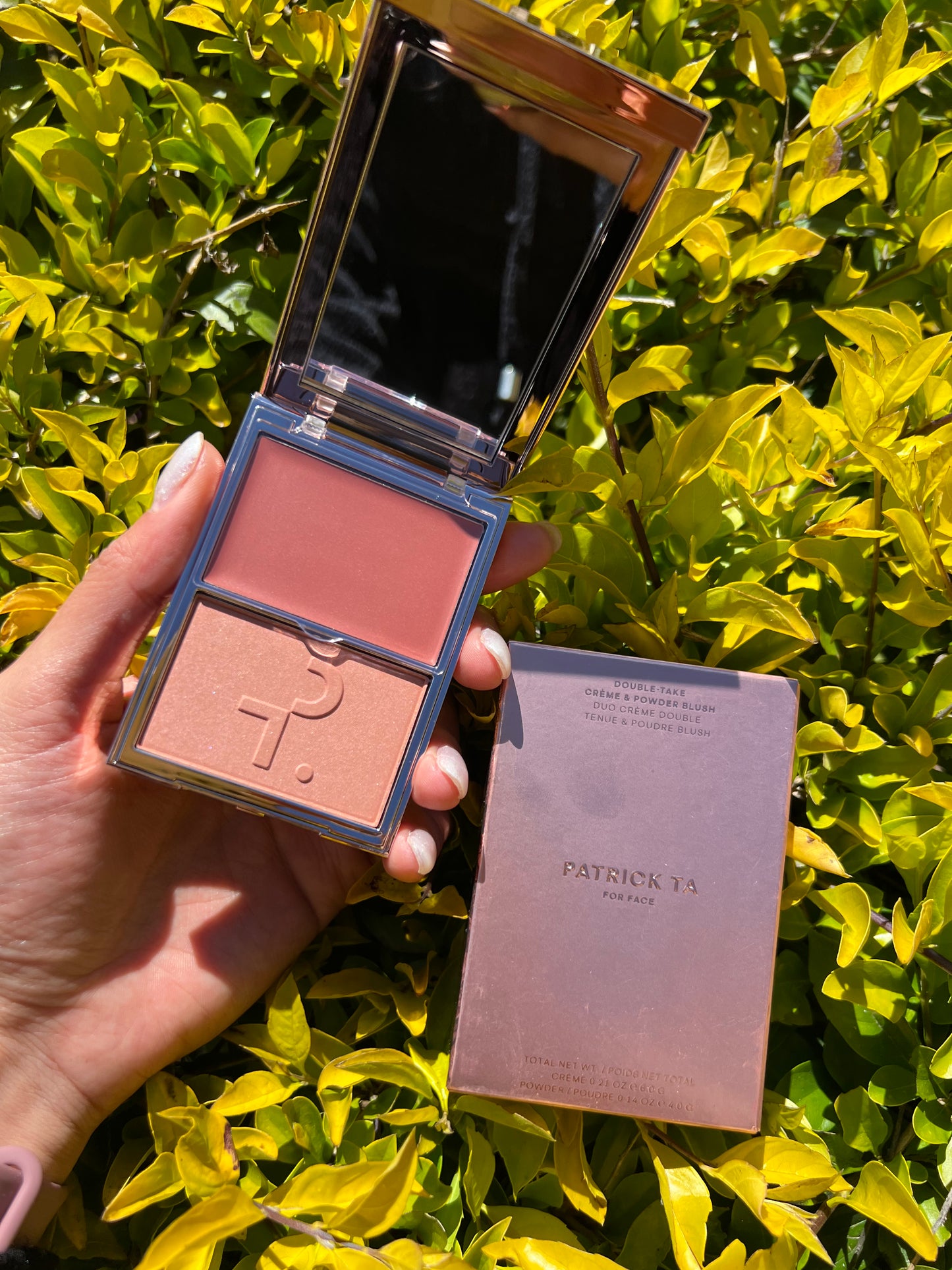 PREVENTA-Double Take Crème & Powder Blush Patrick Ta SHE’S FLUSHED