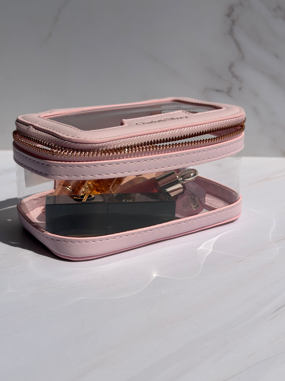 Mini Makeup Bag Charlotte Tilbury rosa