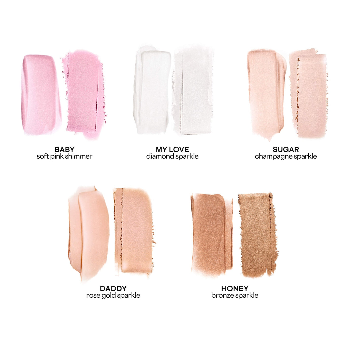 PATRICK TA Major Glow Crème & Powder Light Reflecting Translucent Highlighter Duo DADDY