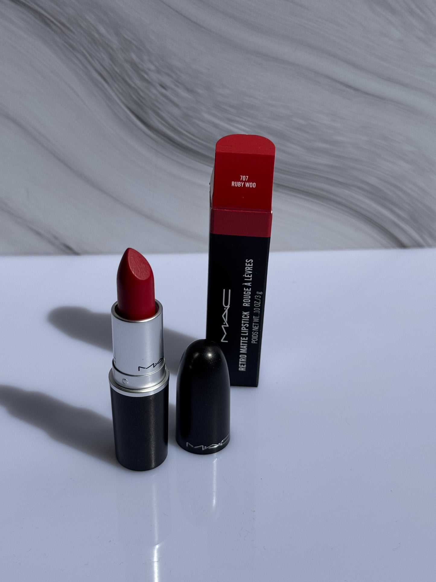 Retro Matte Lipstick Rouge a Levres MAC RUBY WOOD 707