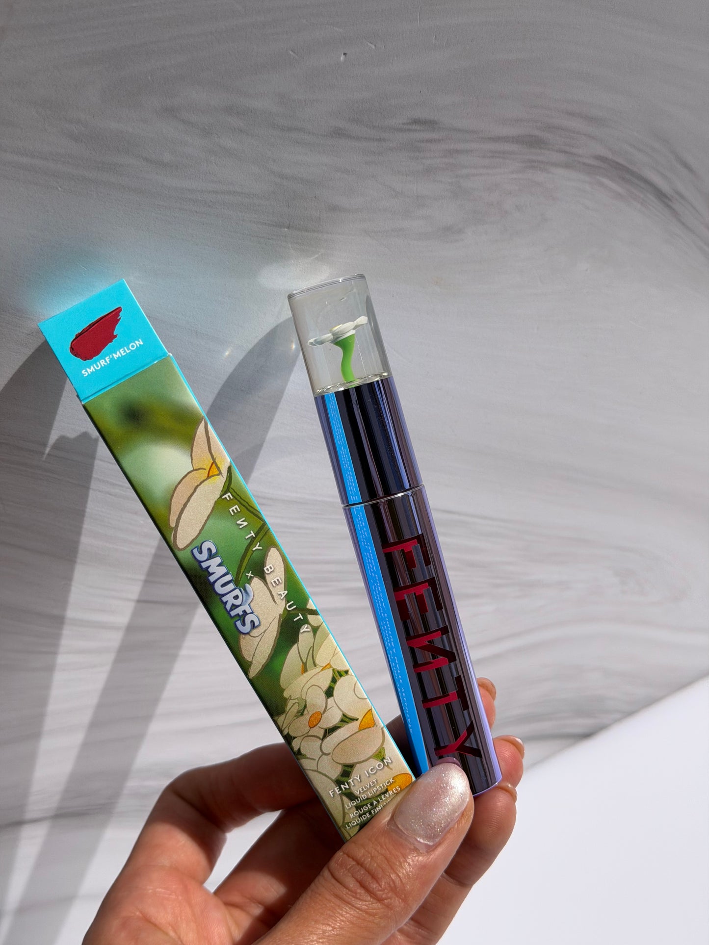 Fenty Beauty by Rihanna -Fenty Icon Velvet Liquid Lipstick Smurfs - Smurf’melon