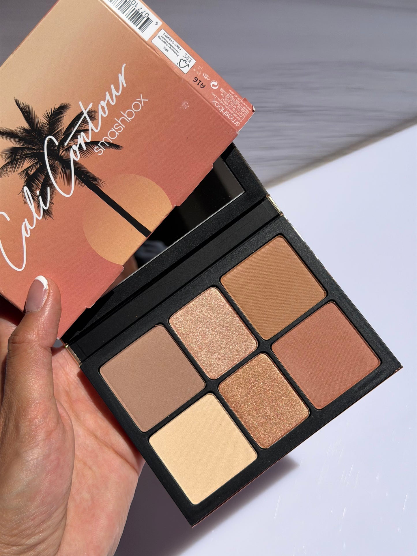 Smashbox-Cali Contour Blush, Highlighter, & Bronzer Face Palette