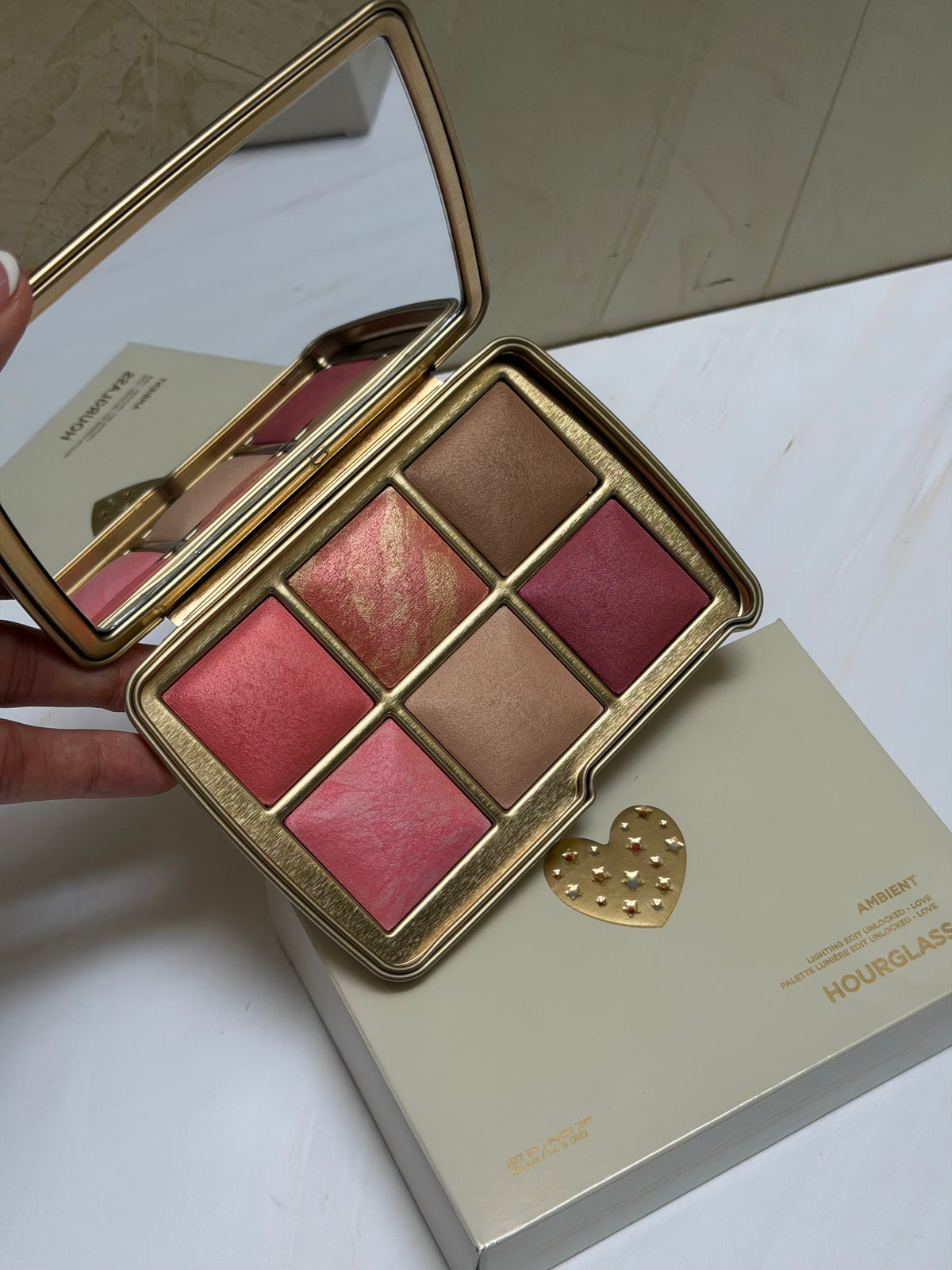 Hourglass Ambient Lighting Edit Unlocked Palette LOVE (exclusiva Sephora USA)