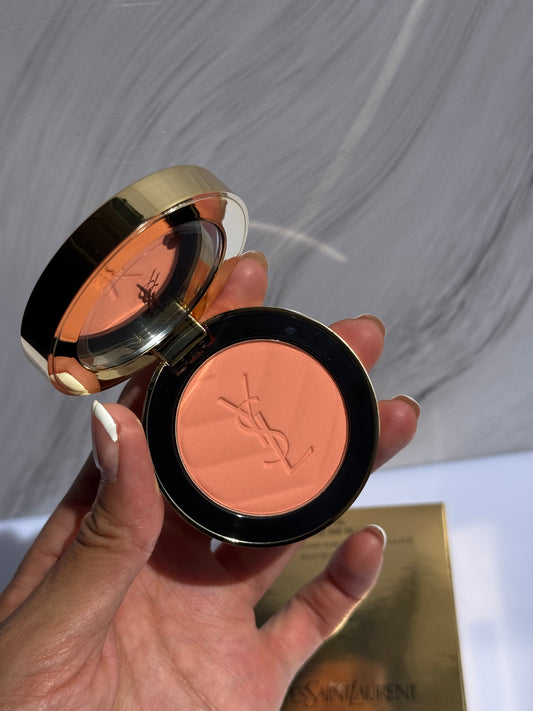 Make me Blush 24H Biuldable Blurring Powder Blush YSL- 57 CORAL CLASH