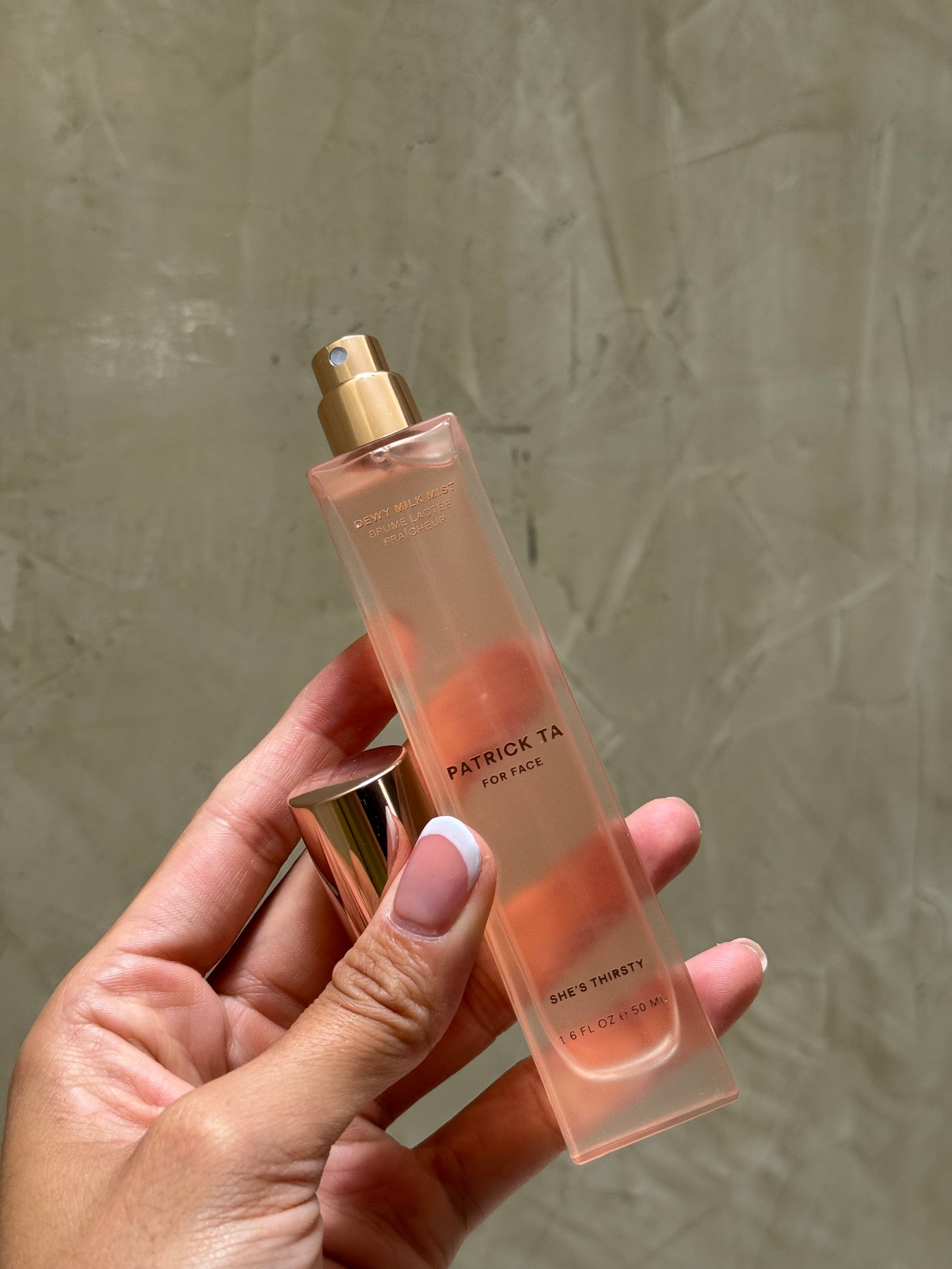 Major Glow Dewy Milk Mist Patrick Ta- She’s Thirsty