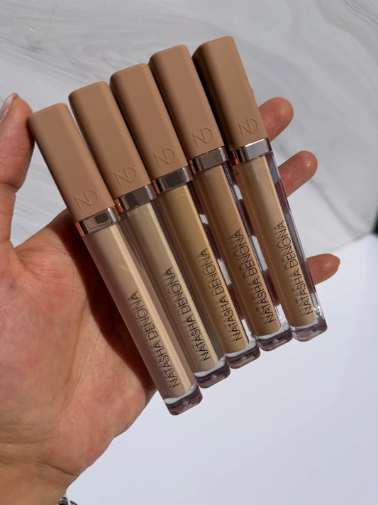 NATASHA DENONA Hy-Glam Brightening & Hydrating Medium to Full Coverage Crease Proof Serum Concealer