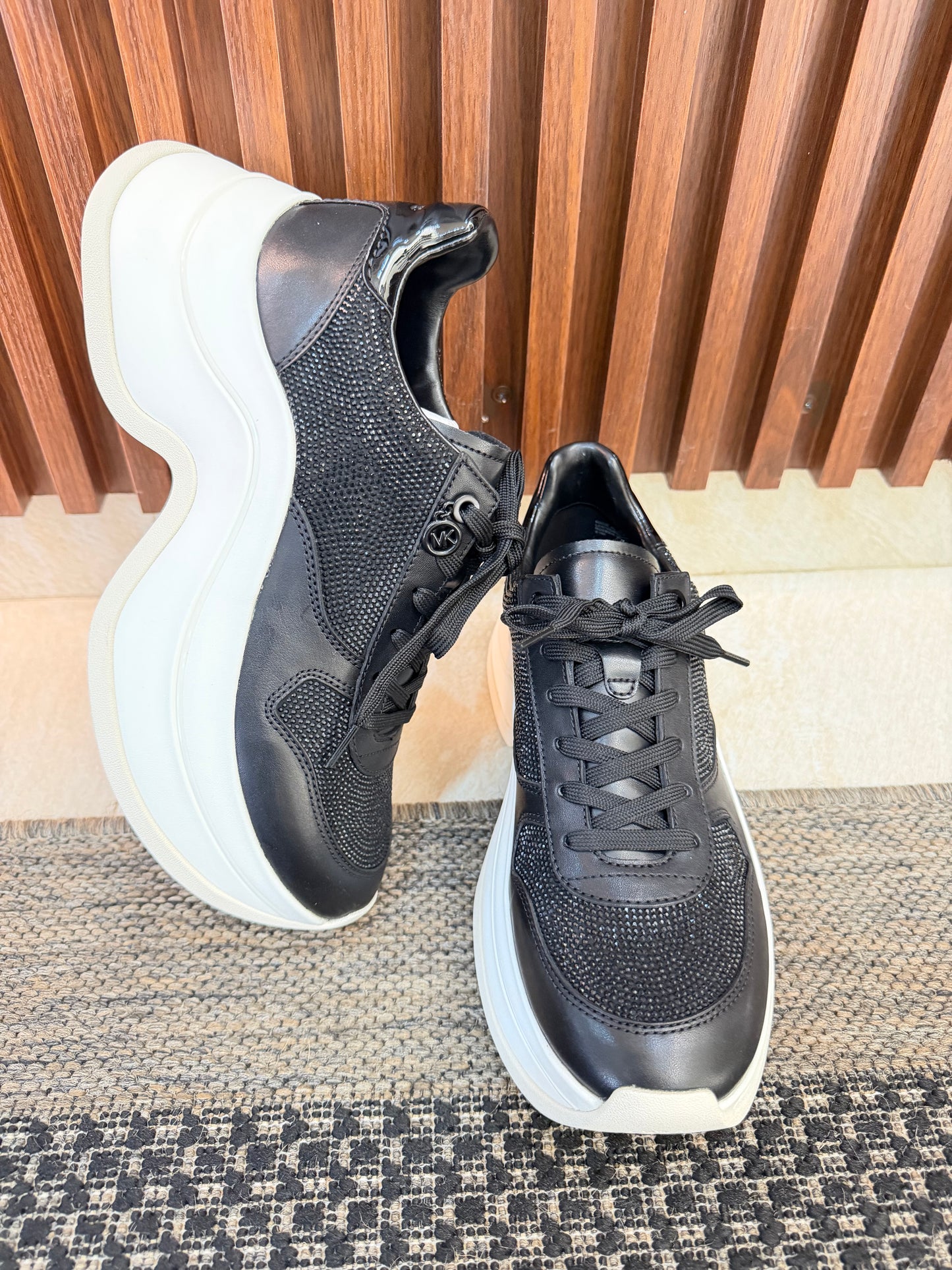Tenis Michael Kors negros talla 27mx (sin caja)