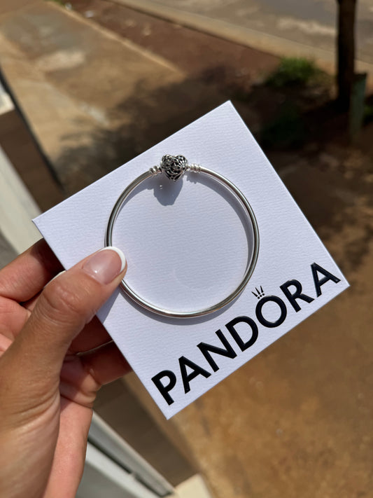 Brazalete Rígido PANDORA Plata 18cm- 19cm
