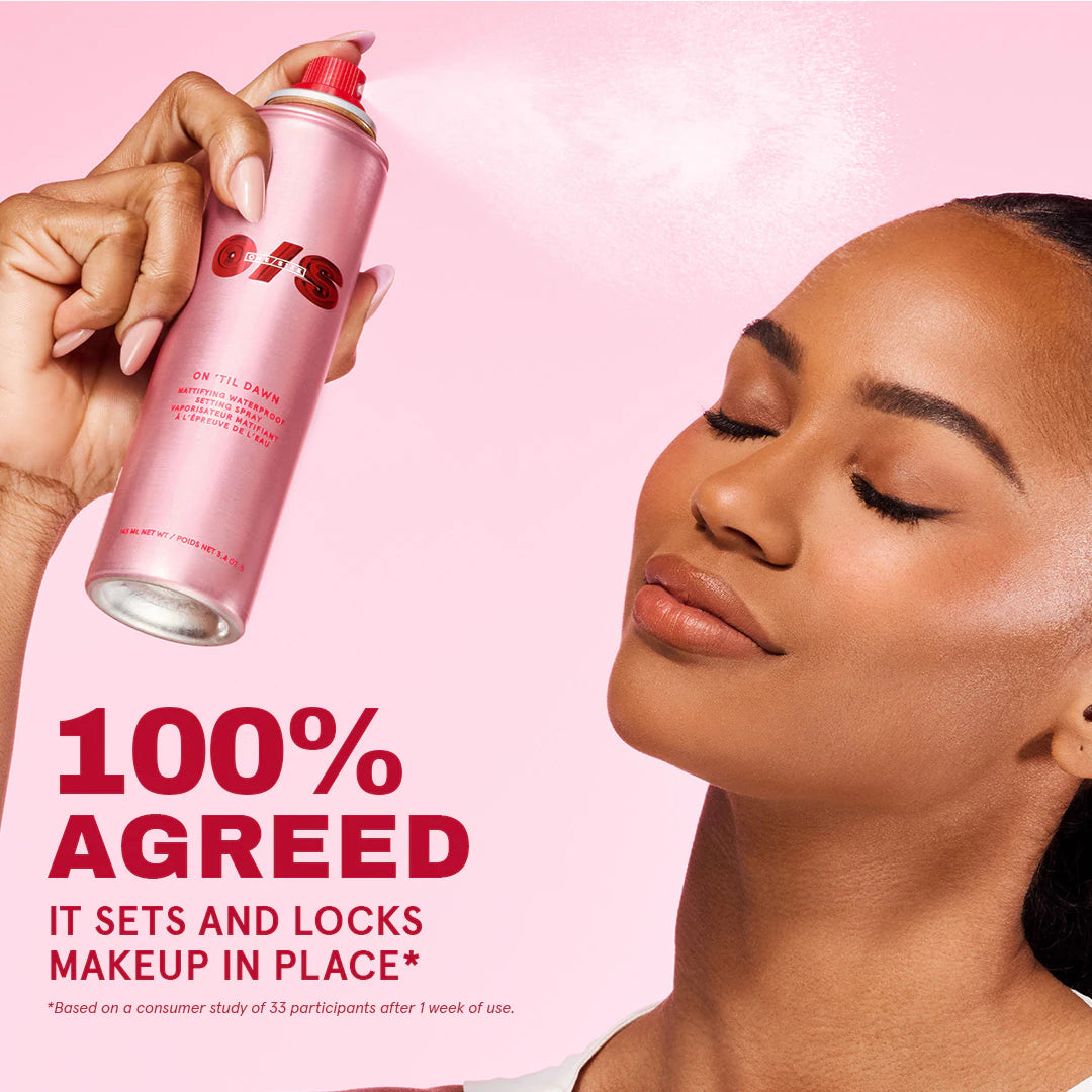 ONE/SIZE by Patrick Starrr On 'Til Dawn Mattifying Waterproof Setting Spray Big & Bitty Duo