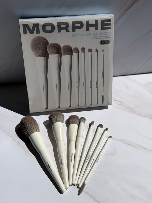 Morphe-Best of Blends 8-Piece Face & Eye Brush Set