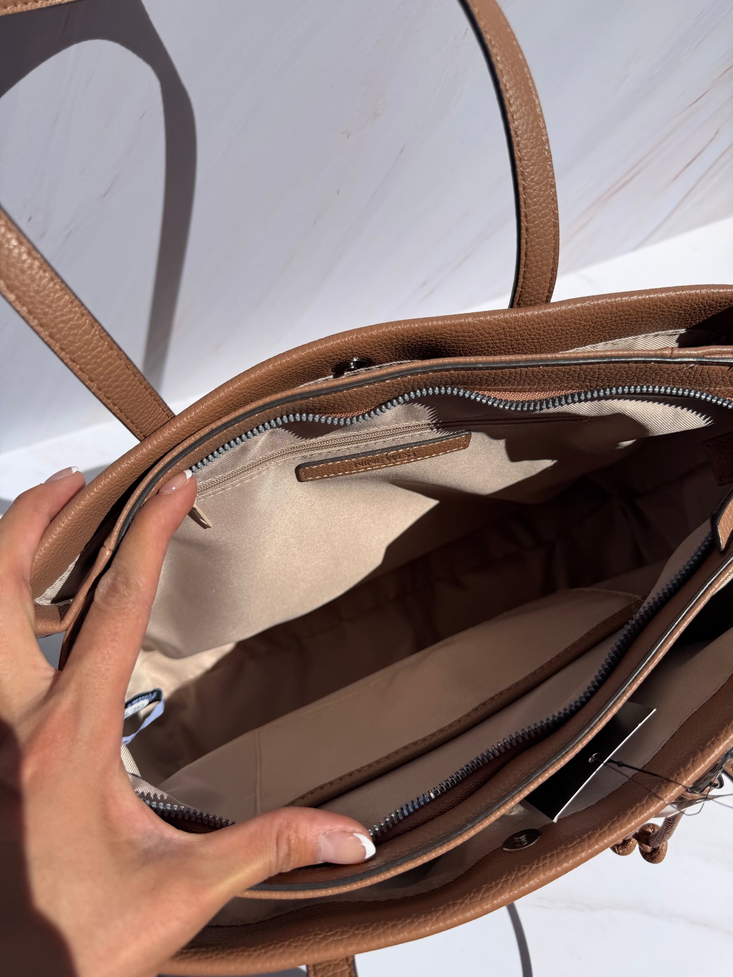 Shoulder Bag Nine West Camel