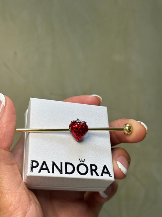Charm Strawberry PANDORA fresa