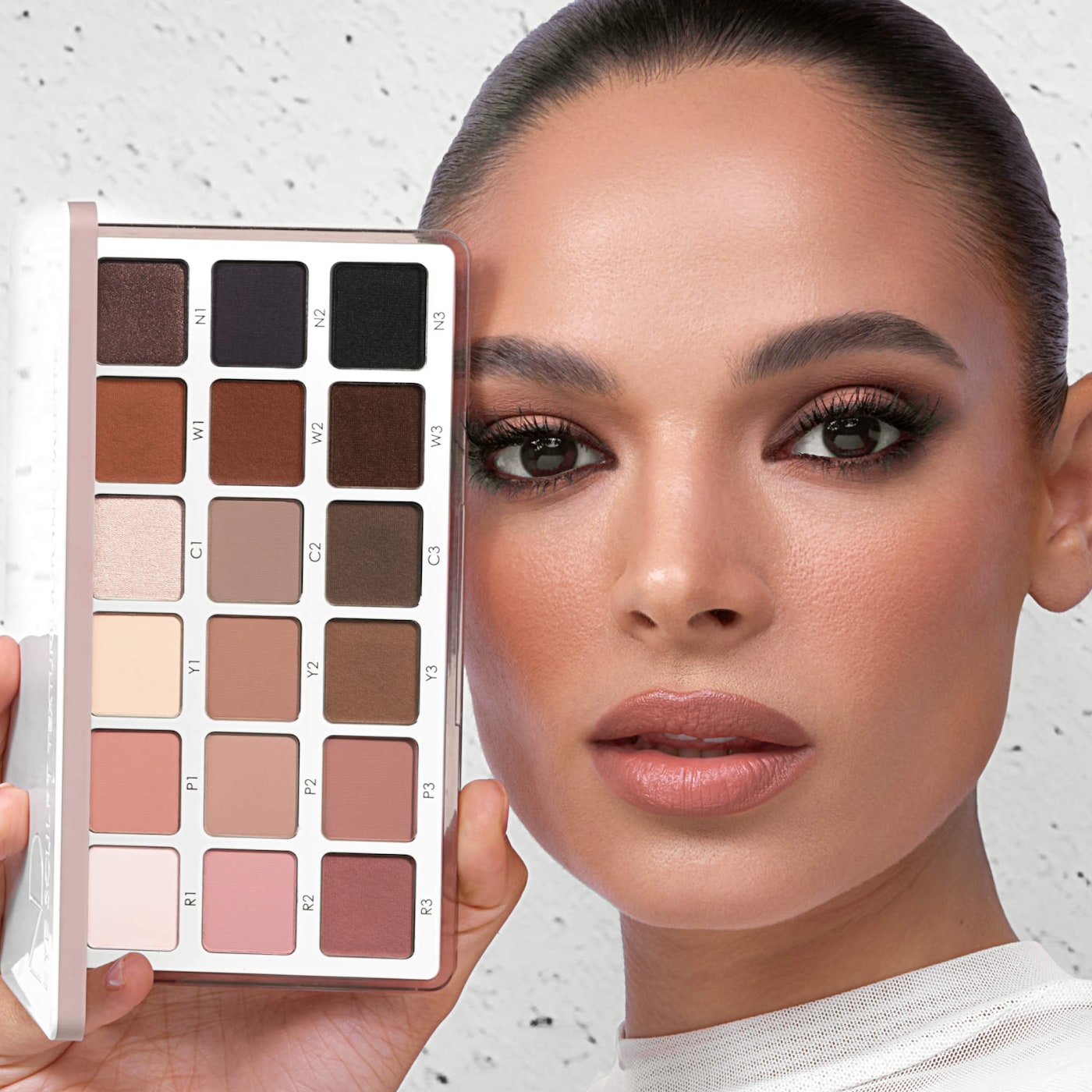 NATASHA DENONA Eye Sculpt Texture & Tone Eyeshadow Palette- SOFT
