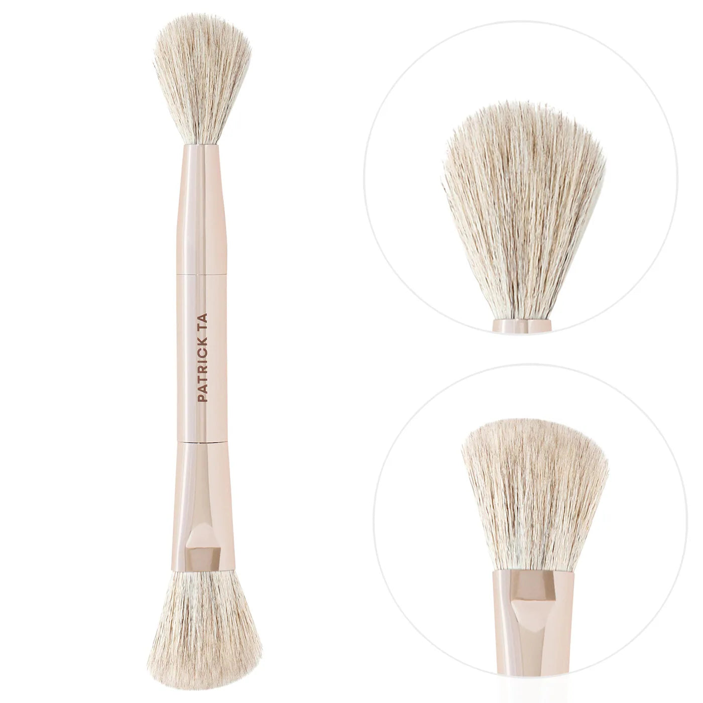 PATRICK TA 
Dual Ended Transition Blush Brush