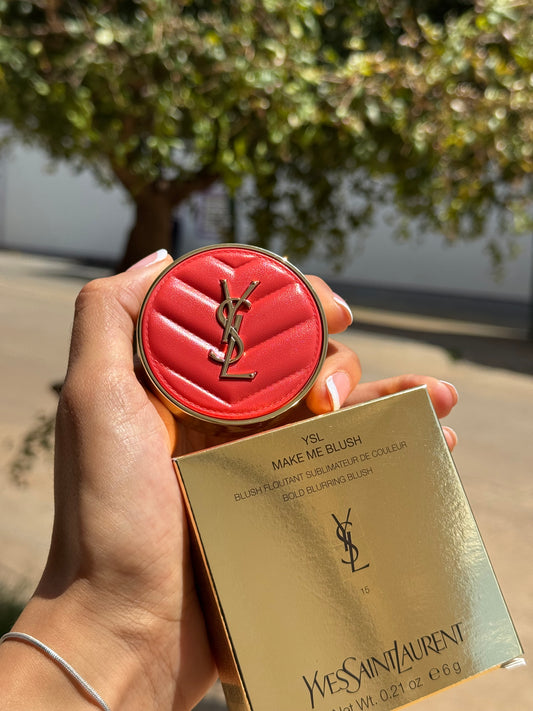 Yves Saint Laurent Make Me Blush 24H Buildable Powder Blush tono-  15 Chili Crush YSL