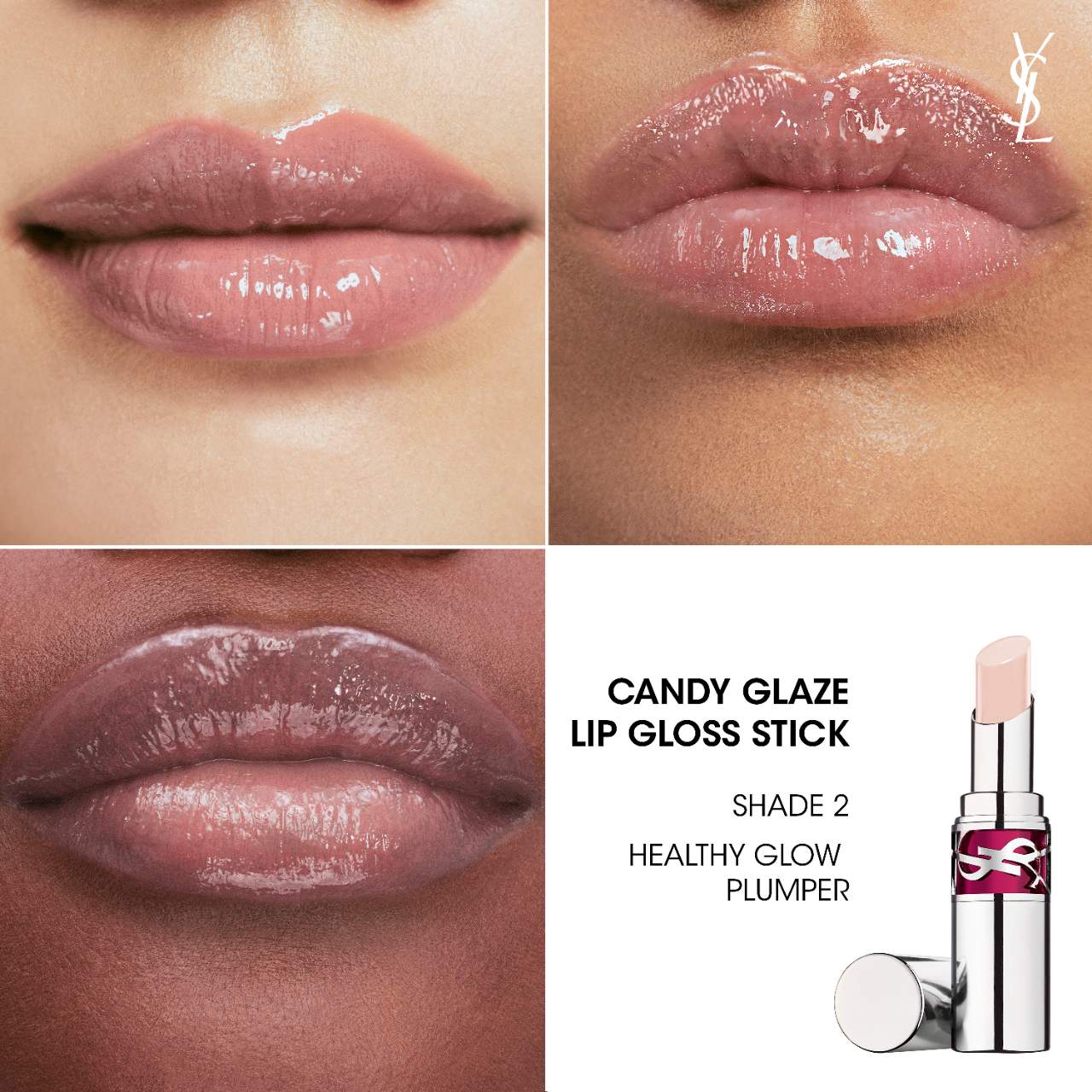 Mini Candy Glaze Lip Gloss Yves Saint Laurent - YSL