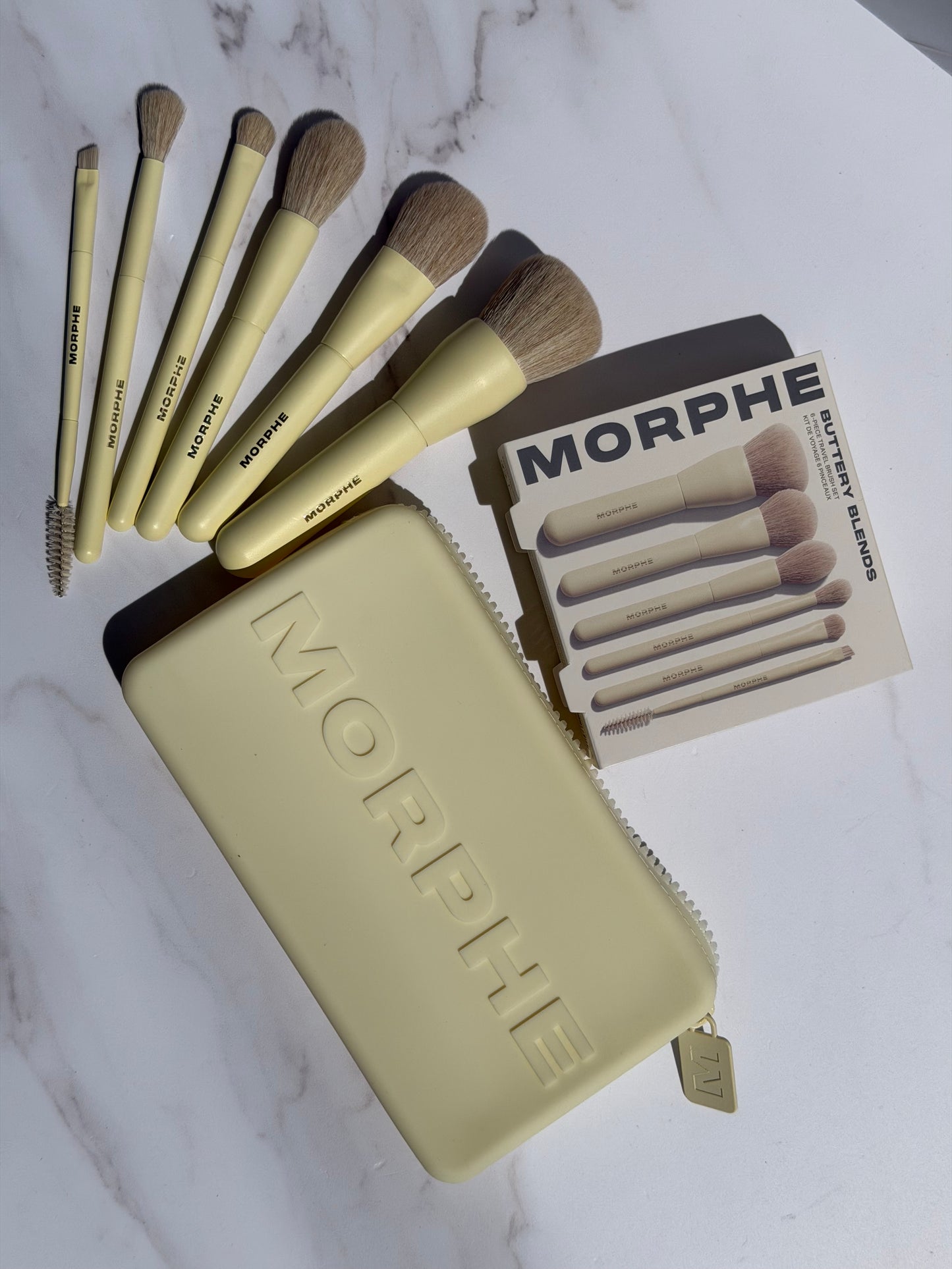Buttery Blends 6-Piece Travel Brush Set - Morphe