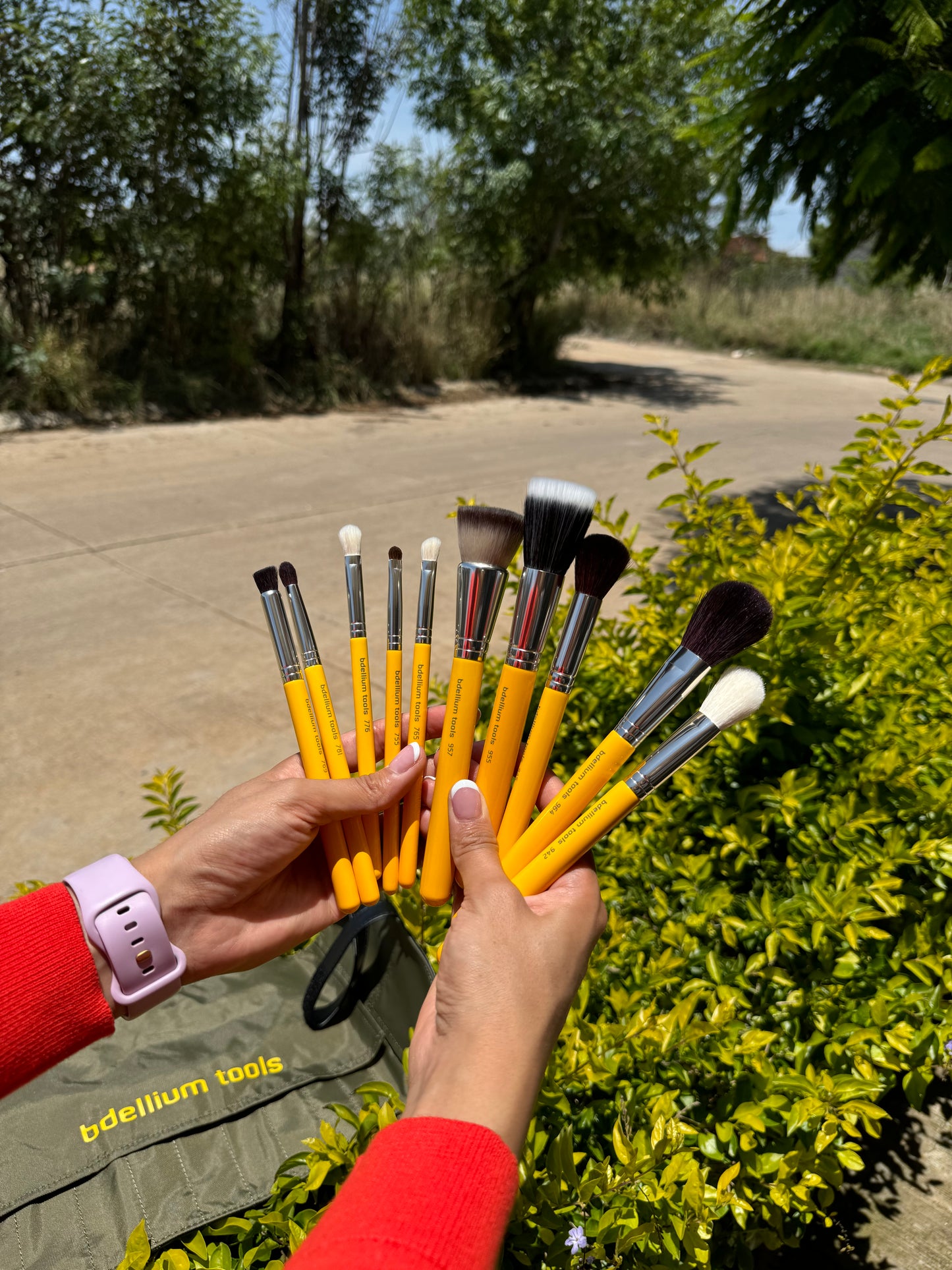 Studio Series Mineral 10pc. Brush Set- bdellium tools