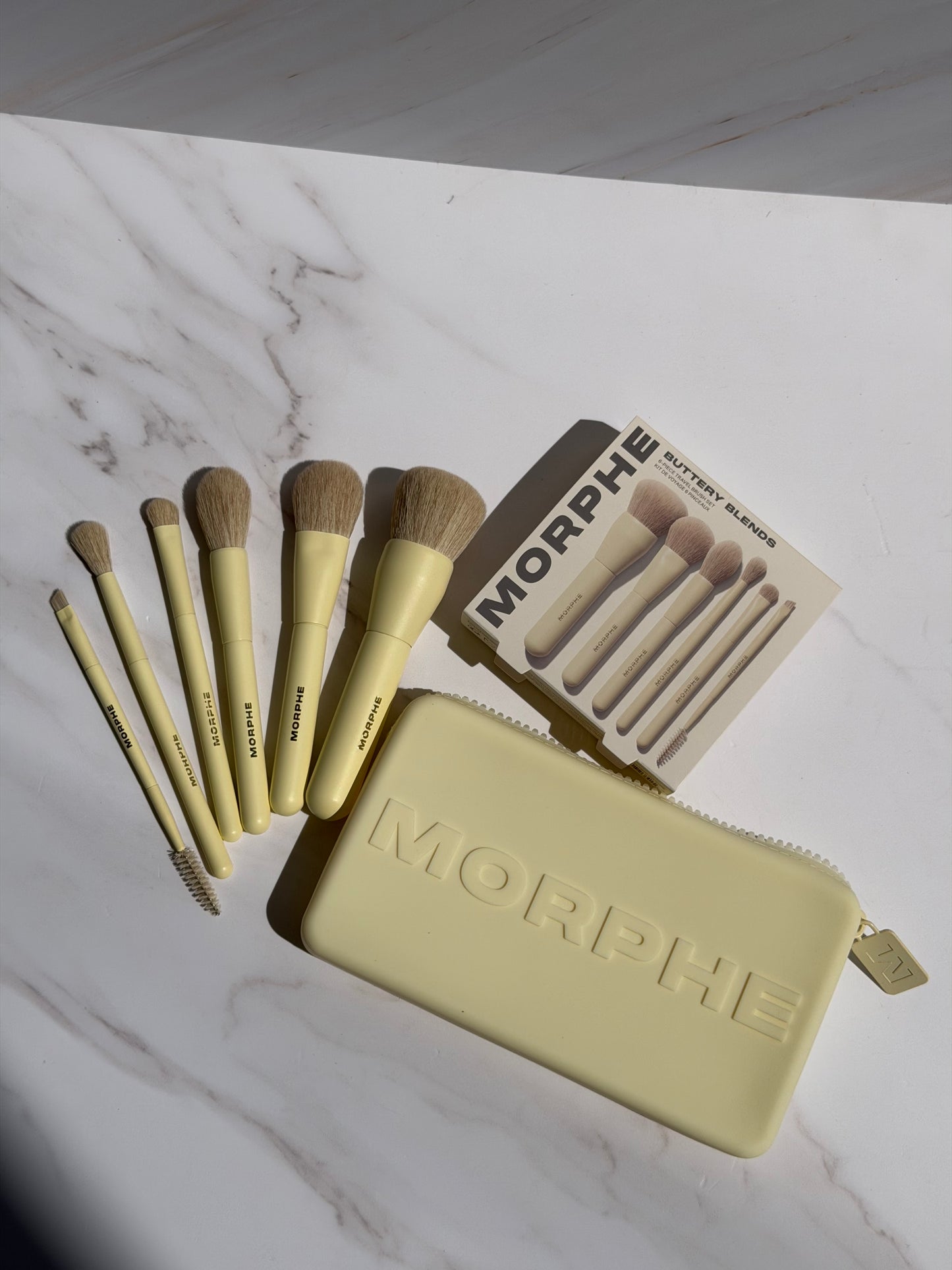Buttery Blends 6-Piece Travel Brush Set - Morphe