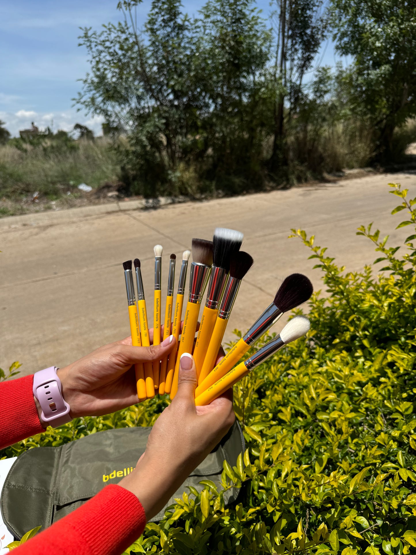 Studio Series Mineral 10pc. Brush Set- bdellium tools