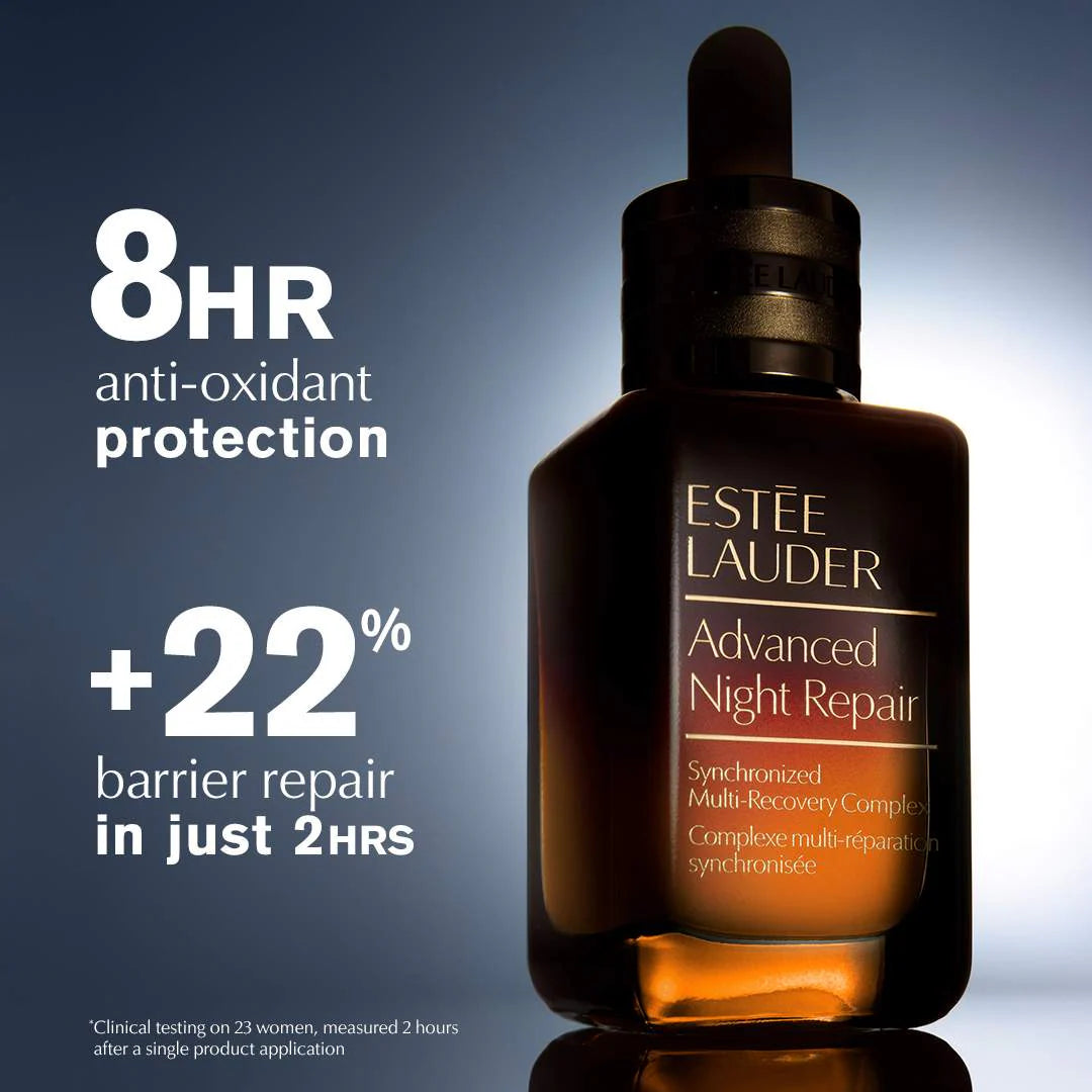 Set duo 50ml c/u Estée Lauder-Advanced Night Repair Synchronized Multi-Recovery Complex Serum w/ith Hyaluronic Acid