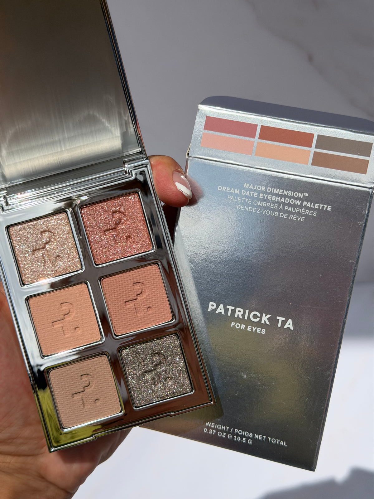Major Dimension Dream Date Essential Artistry Edit Eyeshadow Palette PATRICK TA- Limited Edition