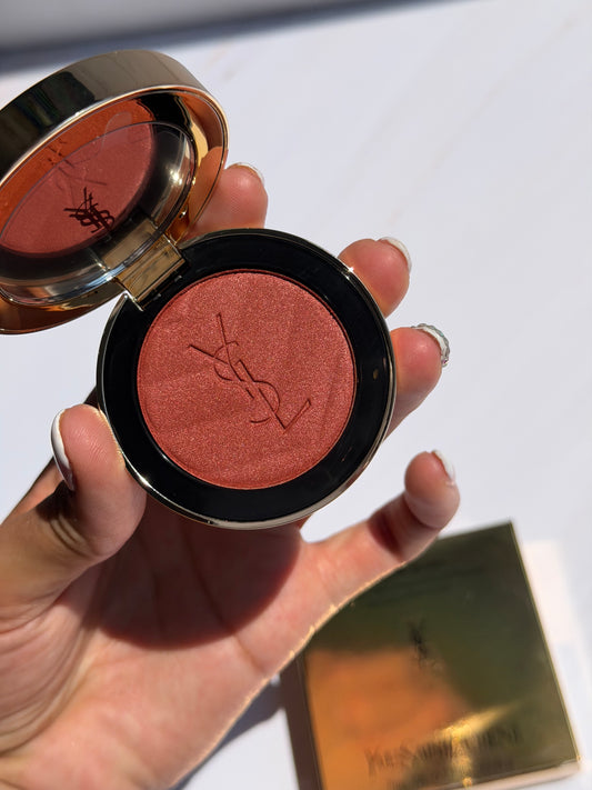 Make me Blush 24H Biuldable Blurring Powder Blush YSL- 12 HONEY MOON