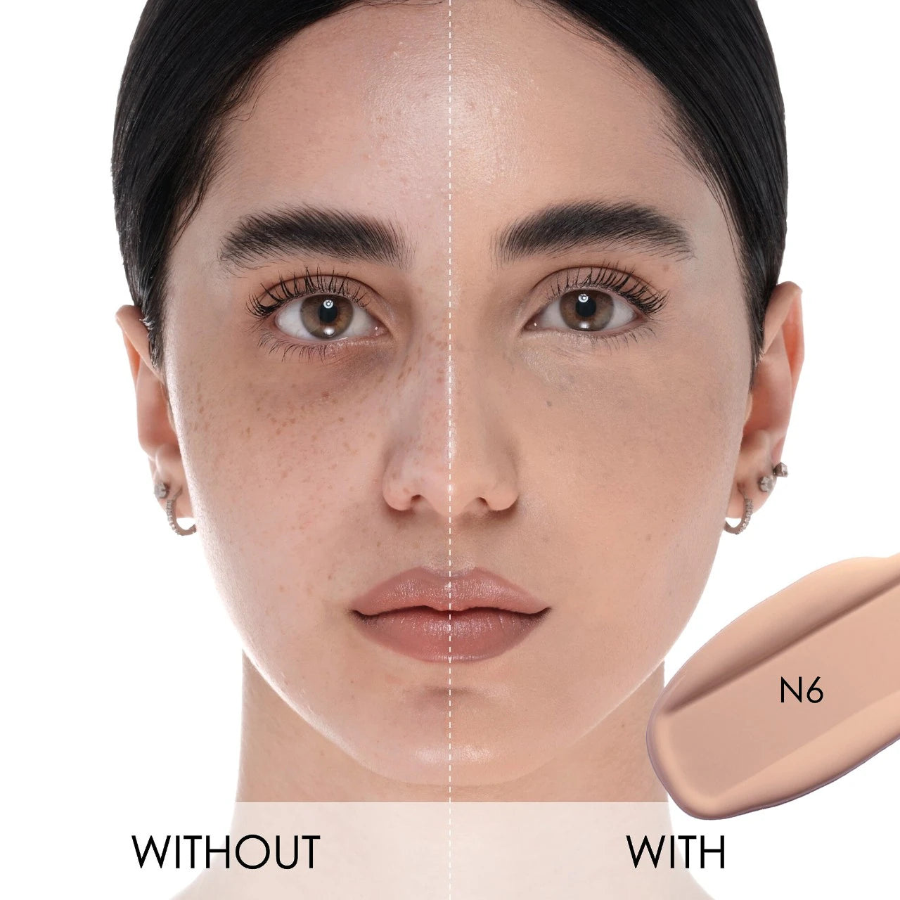 NATASHA DENONA Hy-Glam Brightening & Hydrating Medium to Full Coverage Crease Proof Serum Concealer