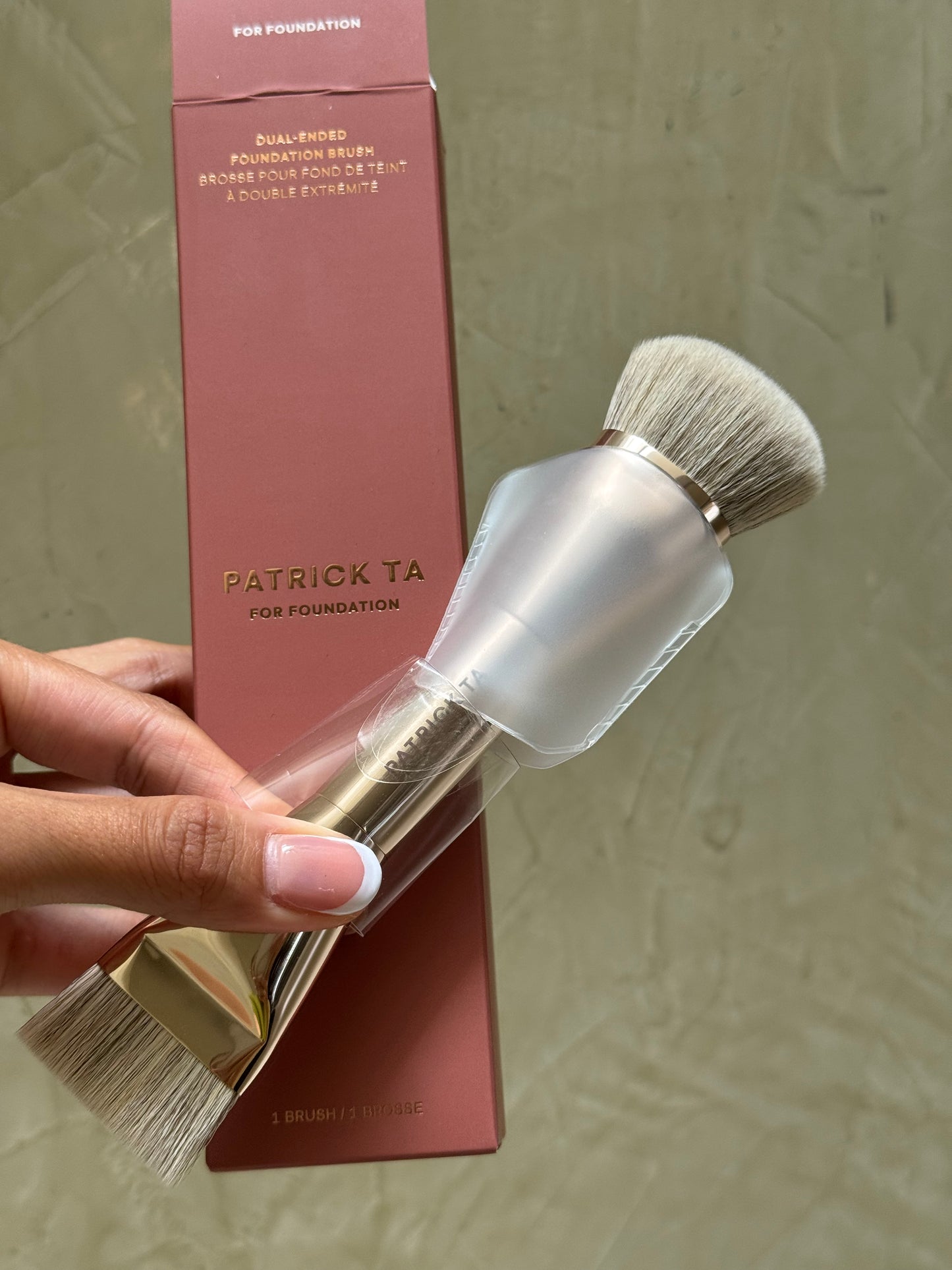 PATRICK TA Dual Ended Foundation Brush