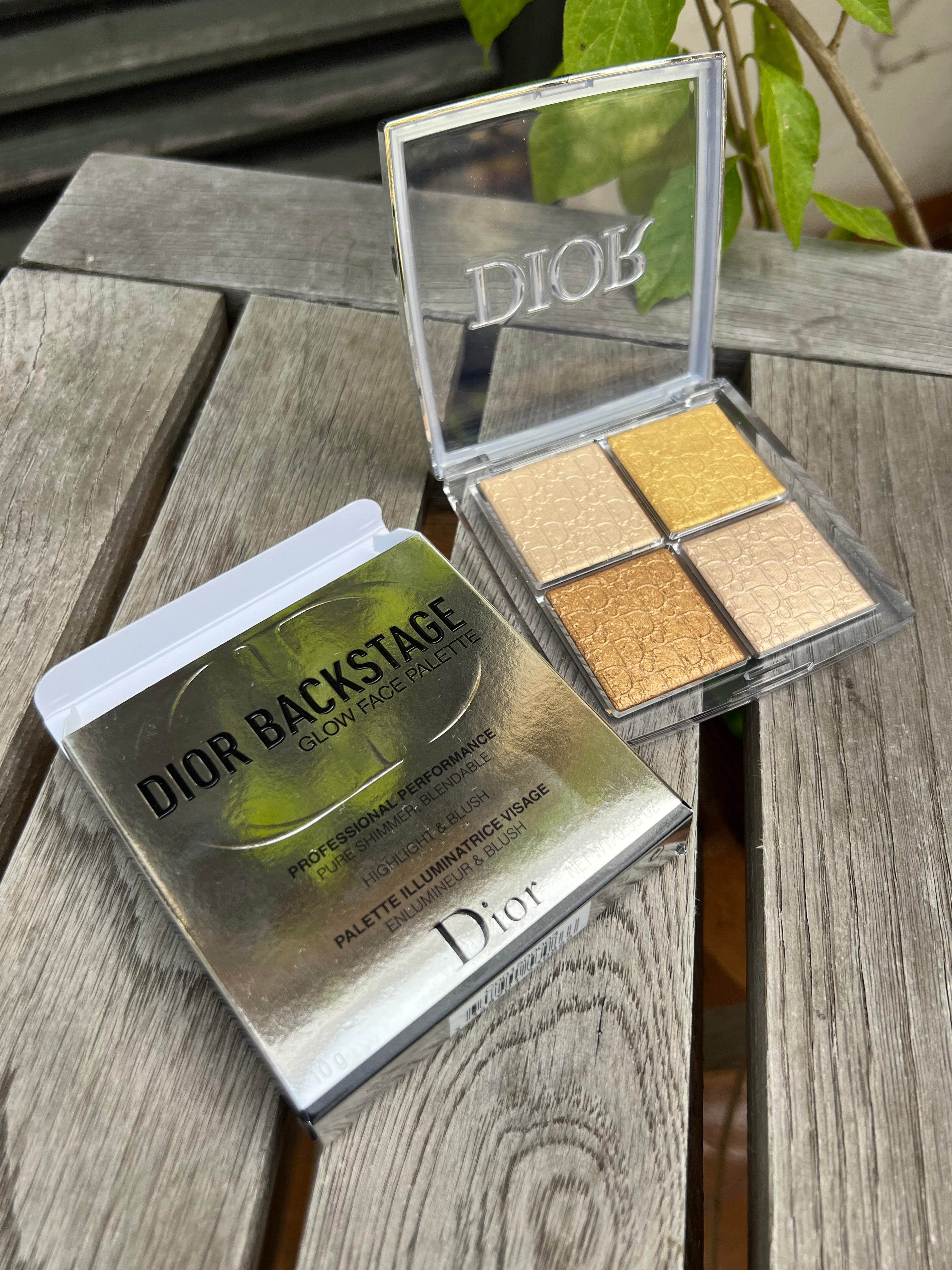 Glow palette dior backstage best sale