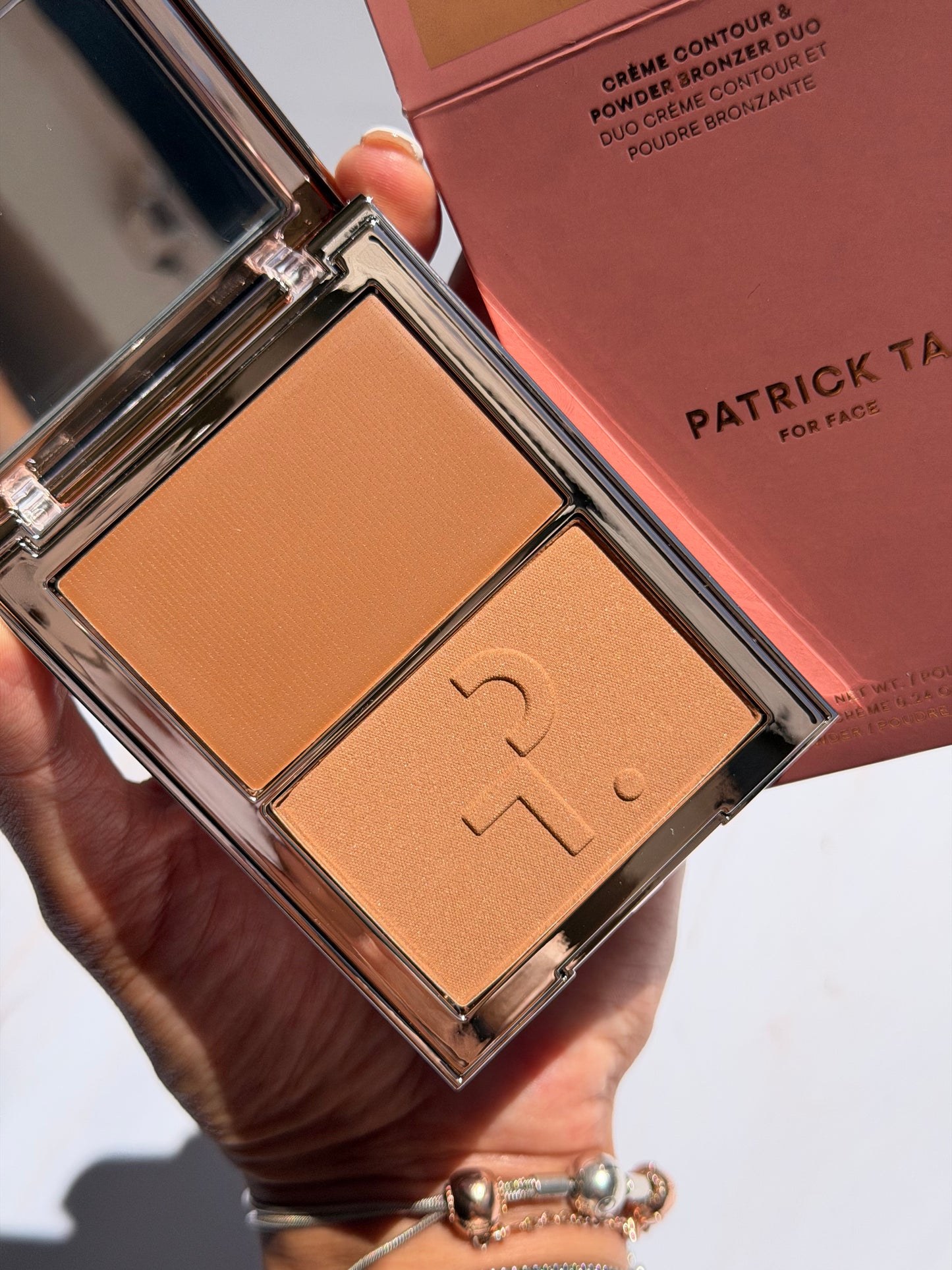 Major Sculpt Crème Contour Powder Bronzer Duo Patrick Ta SHE’S BRONZED (WAR MEDIUM )