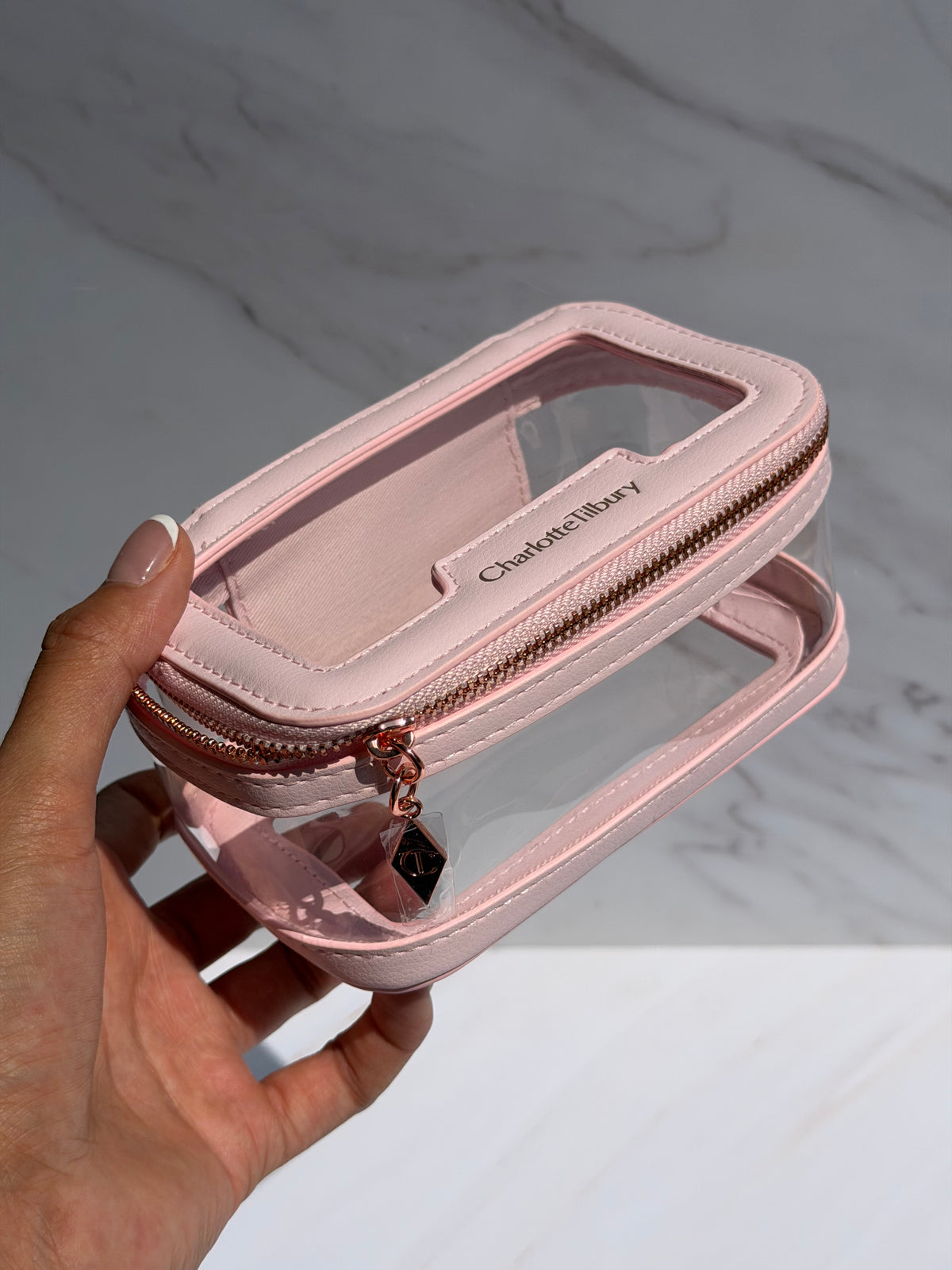 Mini Makeup Bag Charlotte Tilbury rosa