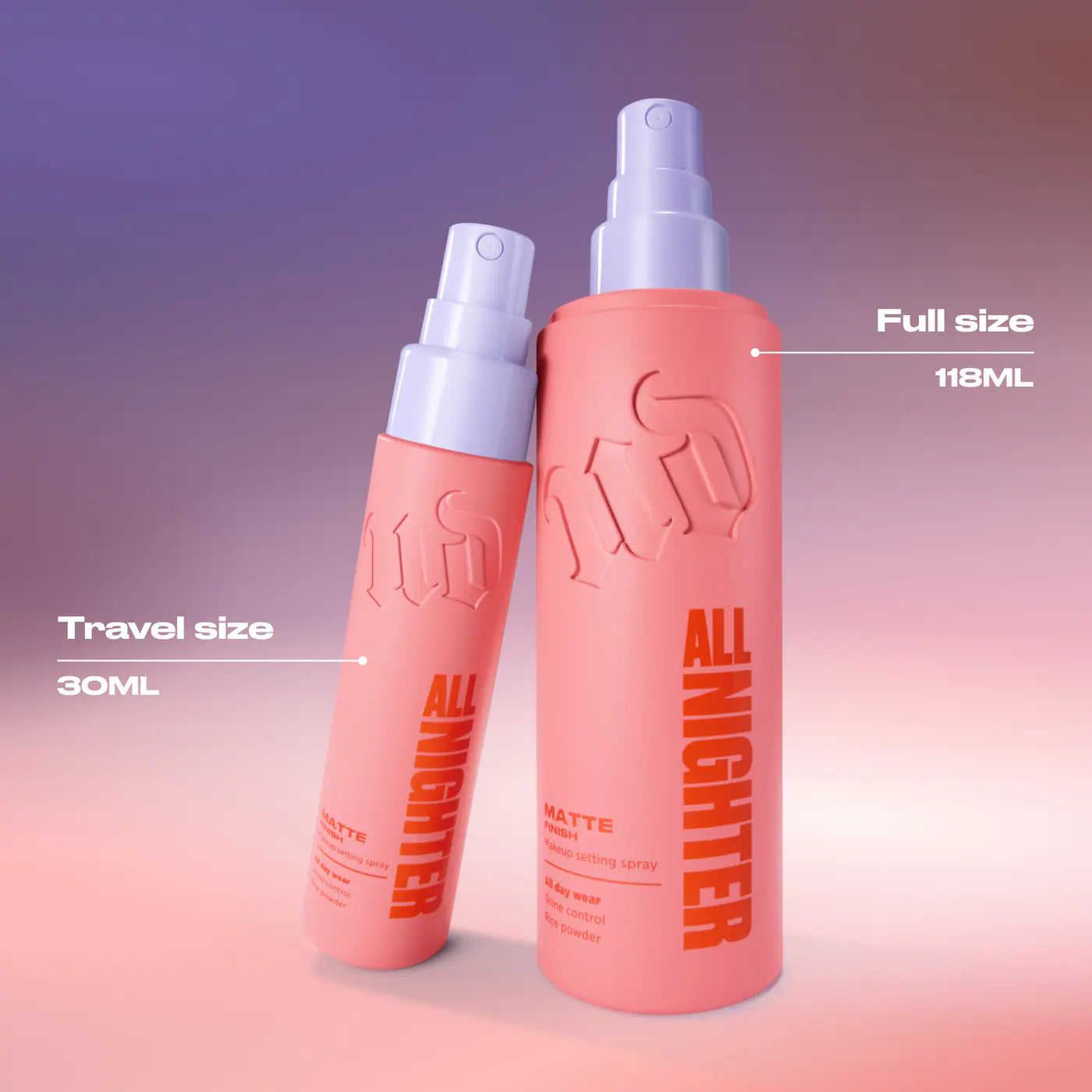 Urban Decay-All Nighter Waterproof Matte Setting Spray with 24HR Wear