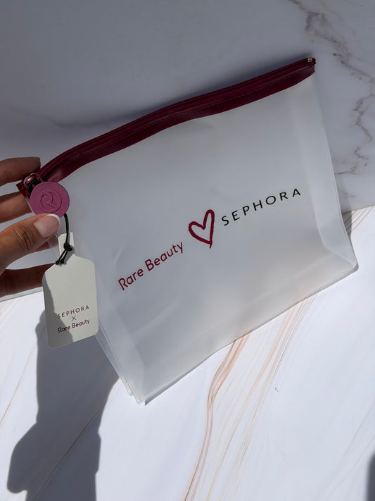 Rare Beauty by Selena Gomez x Sephora Travel Makeup Pouch
